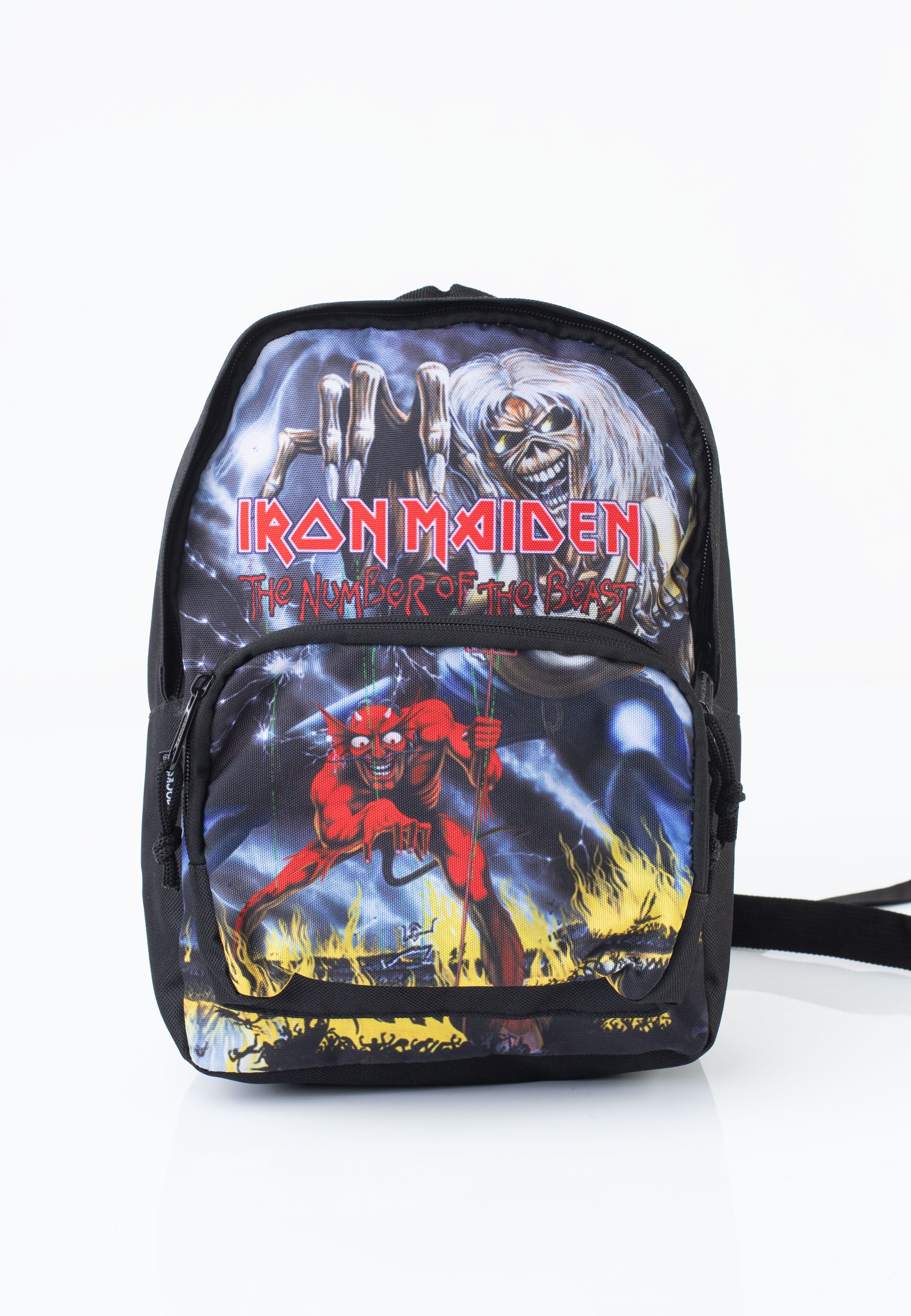 Iron Maiden - Number Of The Beast Mini - Backpack Buy Online Cheap