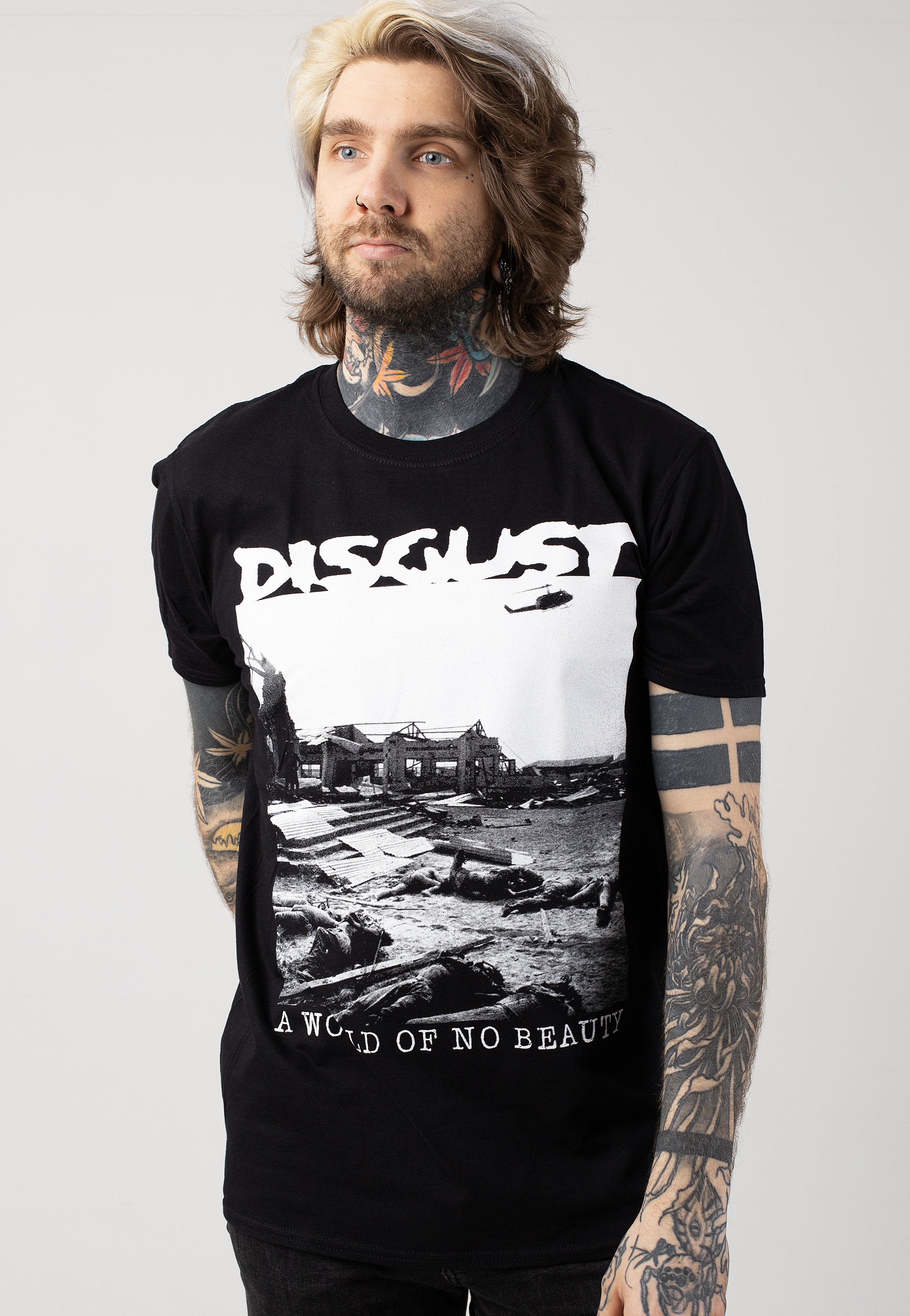 Disgust - A World Of No Beauty - T-Shirt Brand New Unisex