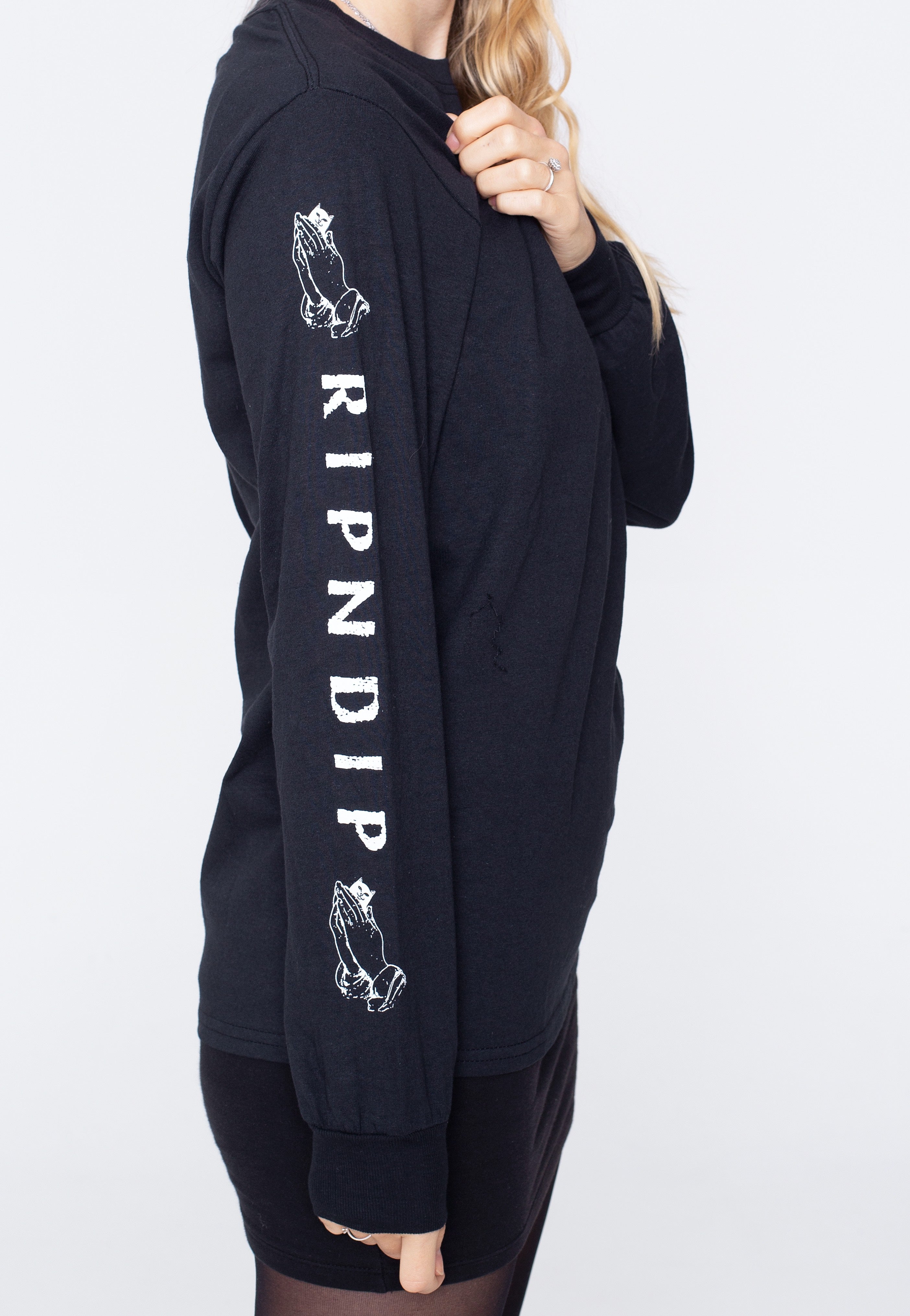 RIPNDIP - Lord Nermal Pocket Black - Longsleeve Cheap Sale Excellent