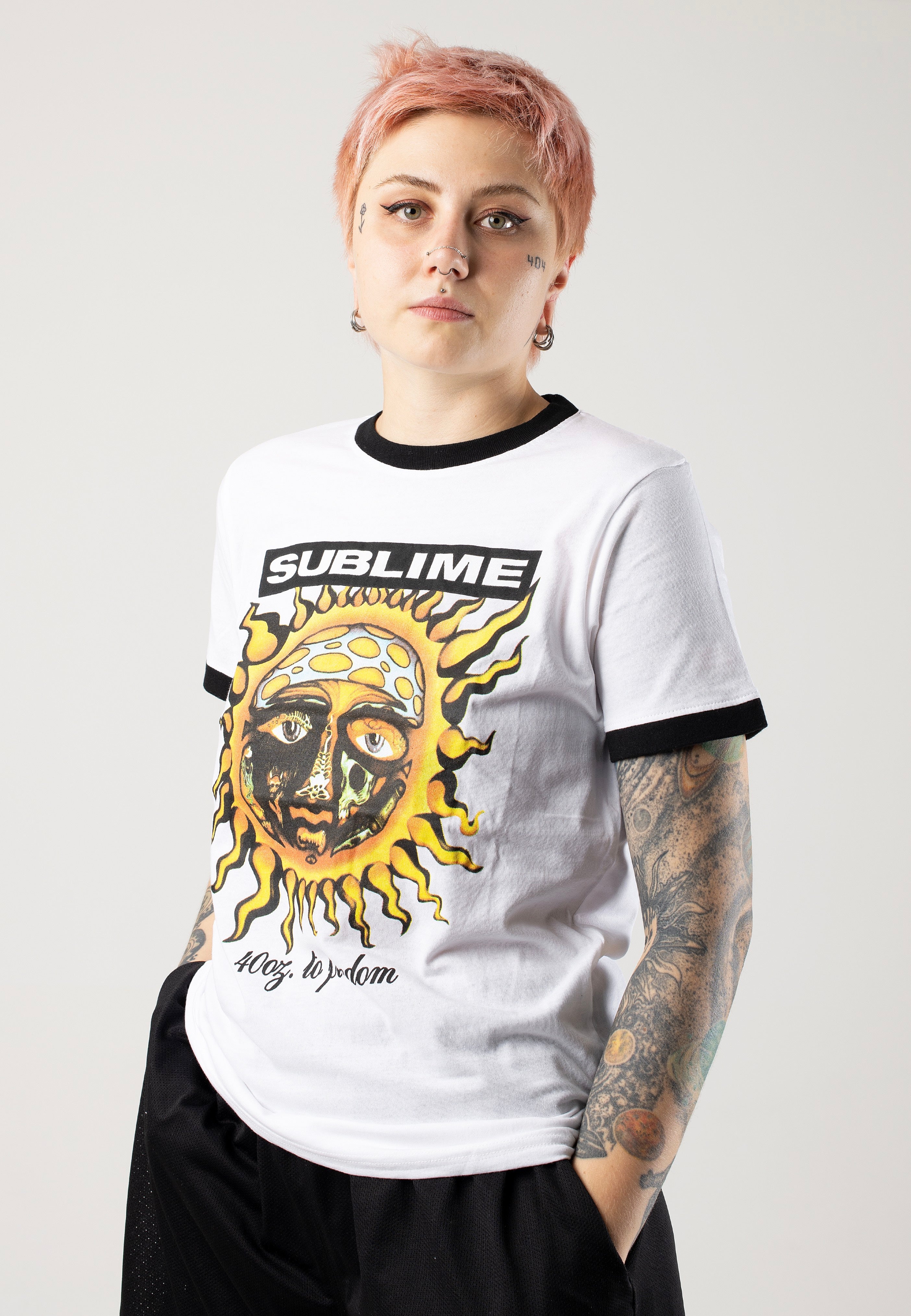 Sublime - 40oz. To Freedom Ringer White - Girly Supply