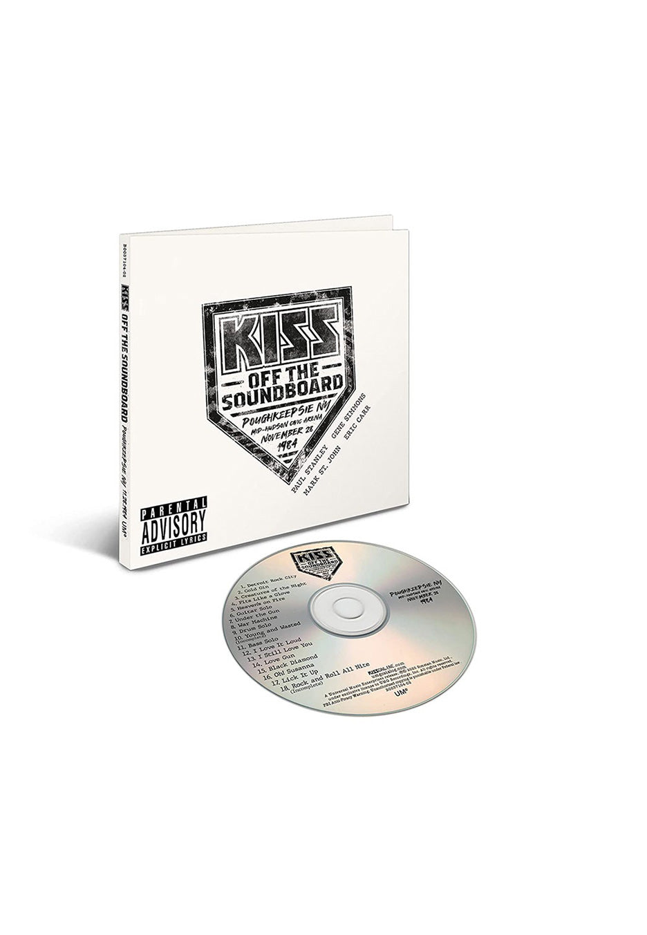 Kiss - Off The Soundboard Poughkeepsie Ny 1984 - CD Cheap Buy Authentic