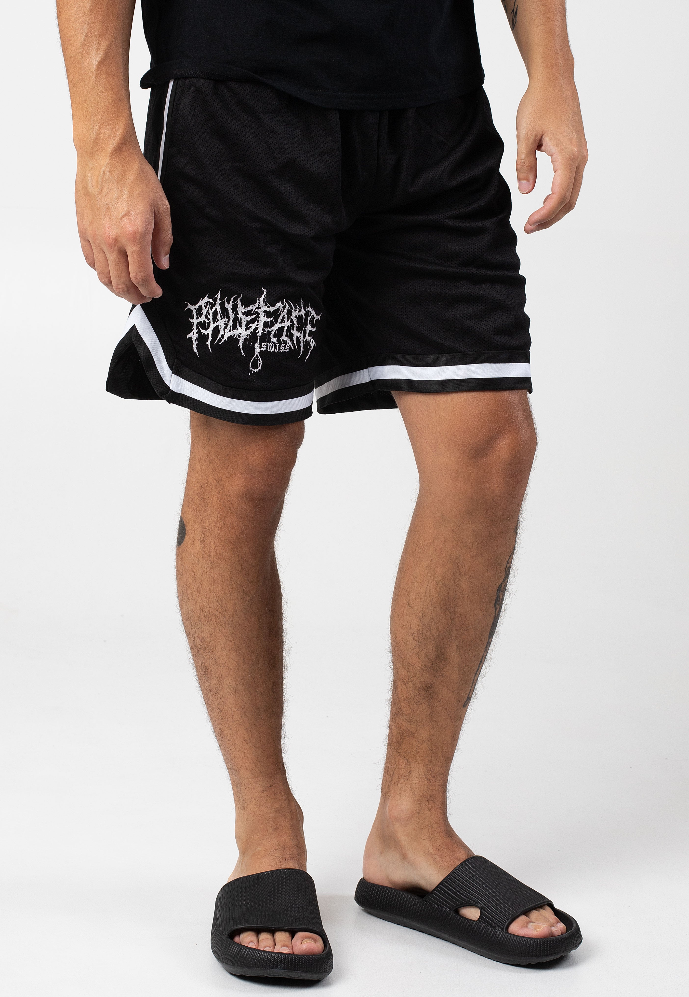 Paleface Swiss - Logo Striped - Shorts Nicekicks Cheap Pice