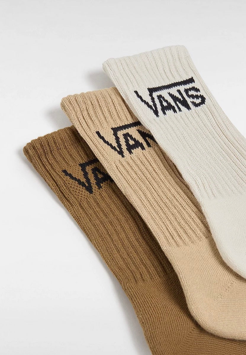 Vans - Classic Crew 6.5-10 3Pk Turtledove - Socks Cheap Sale Cheap