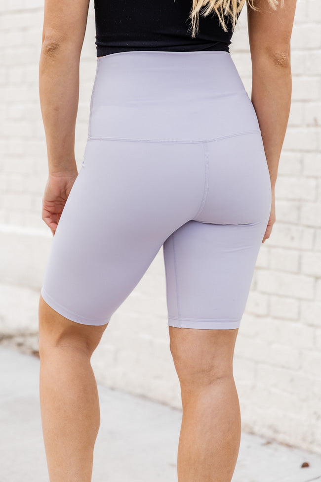 Heavy Hitter Periwinkle Biker Shorts FINAL SALE Free Shipping Recommend