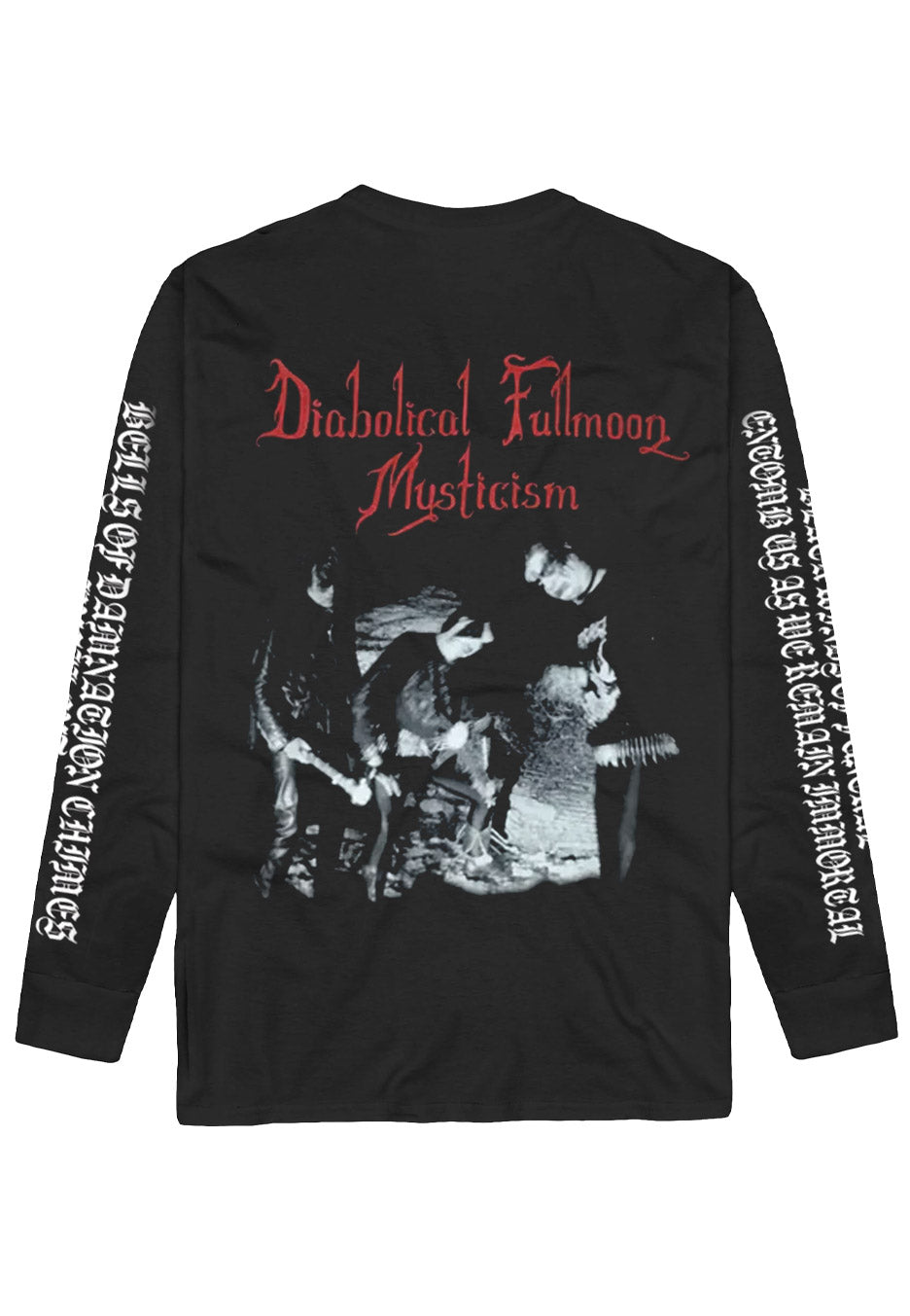 Immortal - Diabolical Fullmoon Mysticism 2023 - Longsleeve Clearance Wholesale Pice