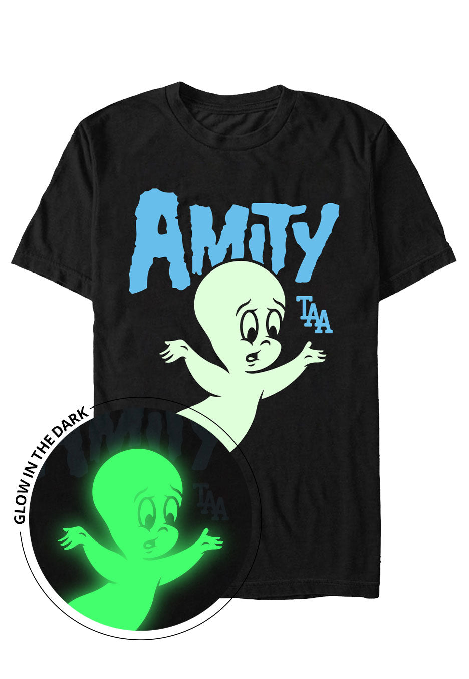 The Amity Affliction - Casper Glow In The Dark - T-Shirt Supply