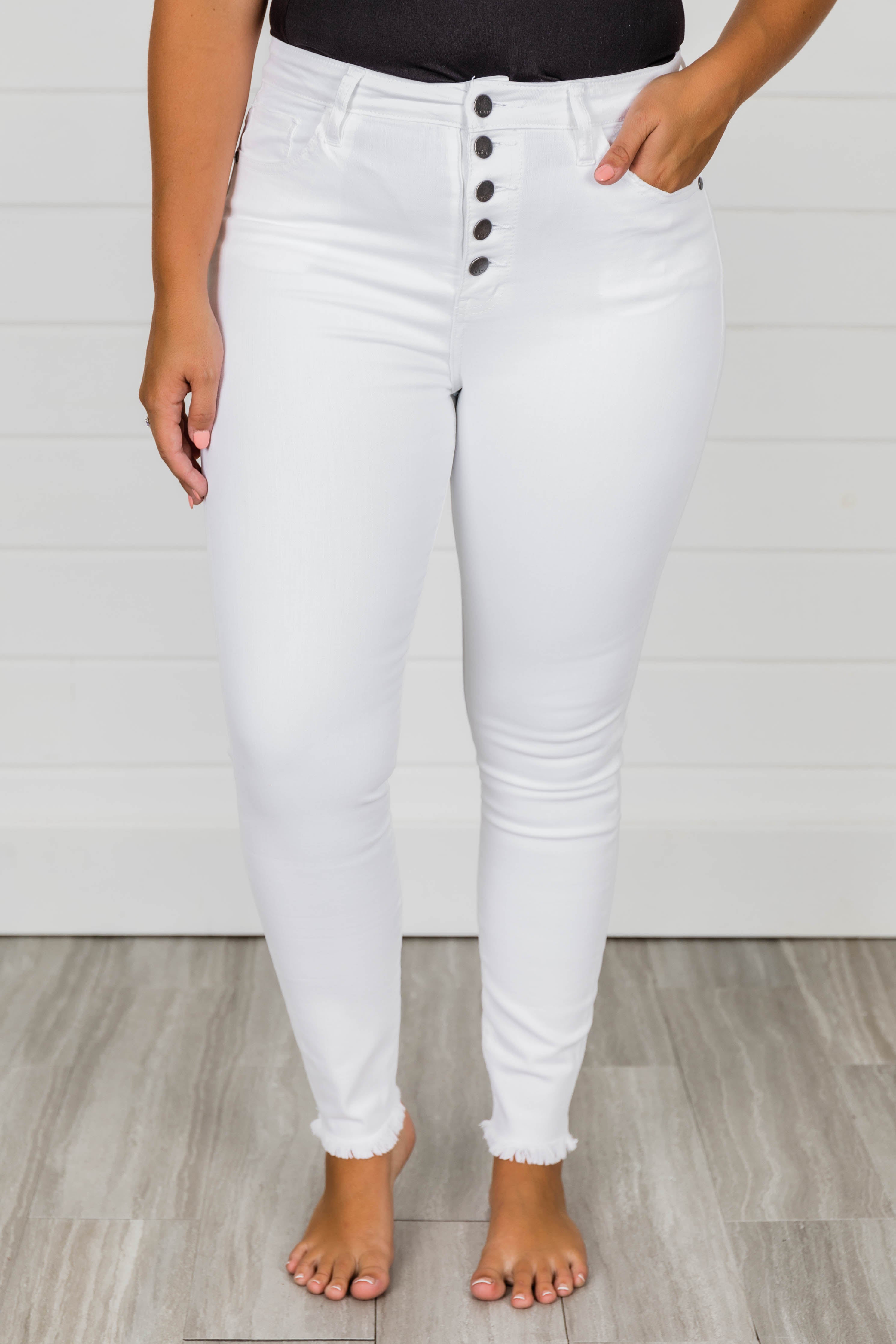 Chelsie White Jeans FINAL SALE Low Cost Cheap Online