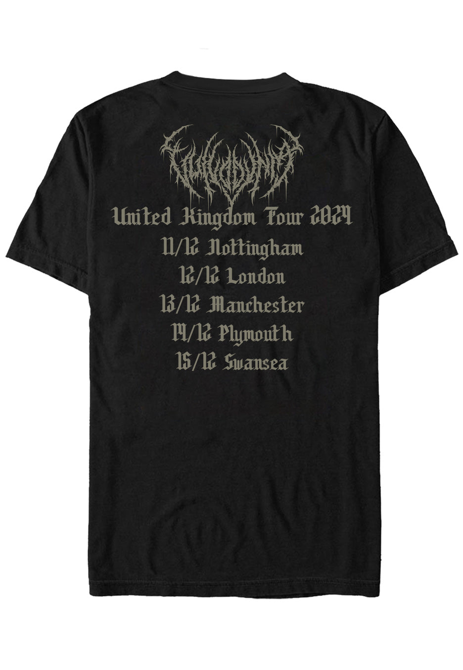 Vulvodynia - UK Tour 2024 - T-Shirt Wiki Cheap Online