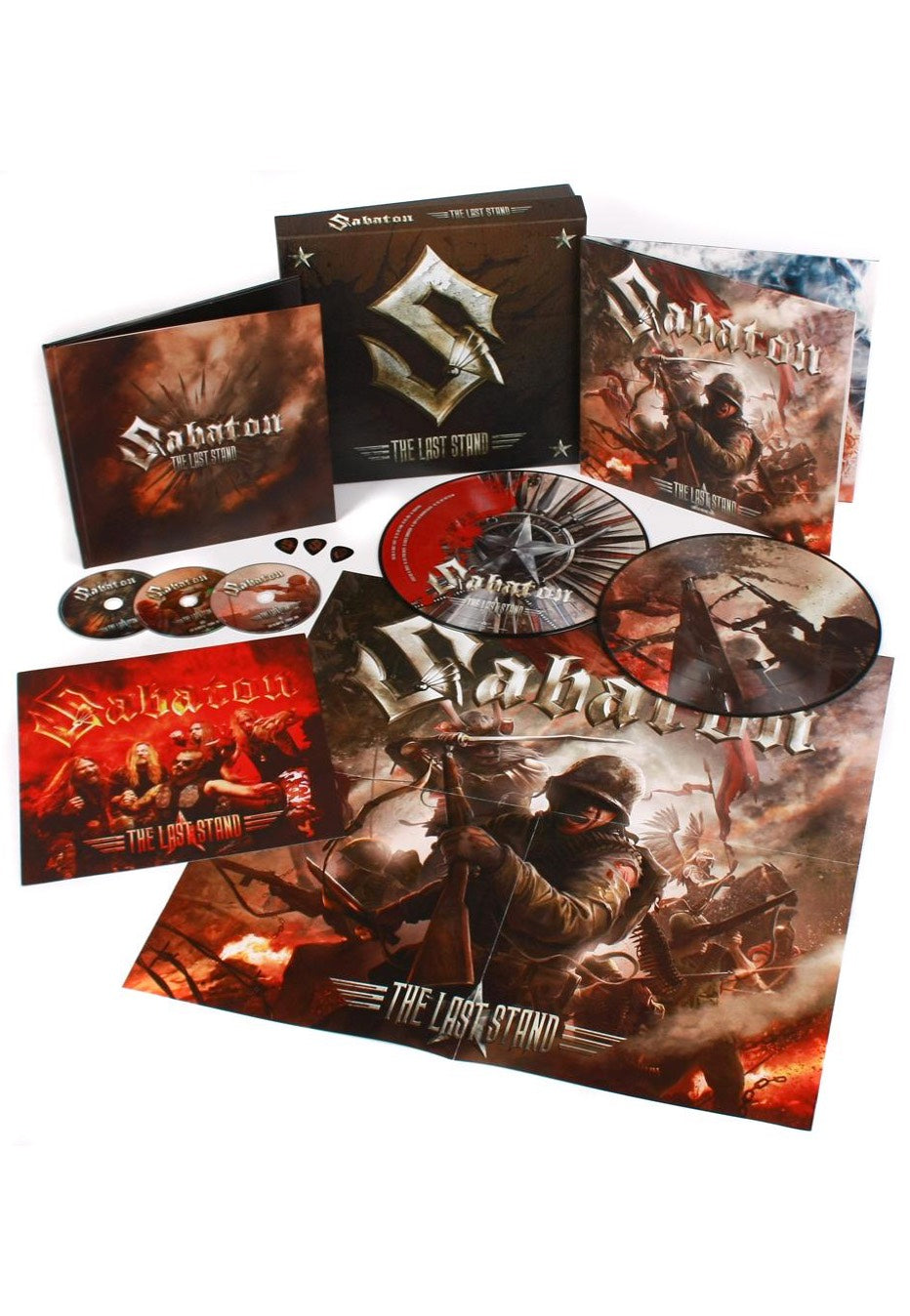 Sabaton - The Last Stand - CD Box Real Online