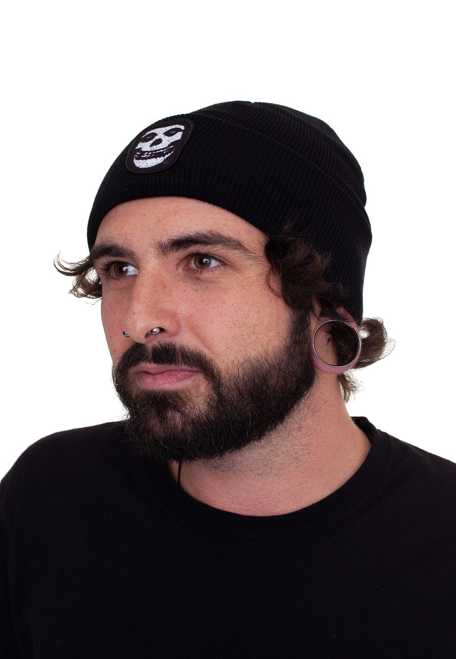 Misfits - Skull Sew On - Beanie 2025 Cheap Online