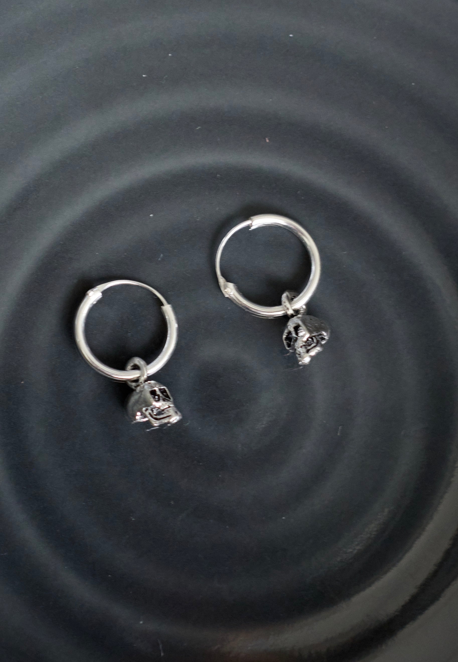 etNox - Totenkopf Silver - Earrings Cheap Sale Shop For