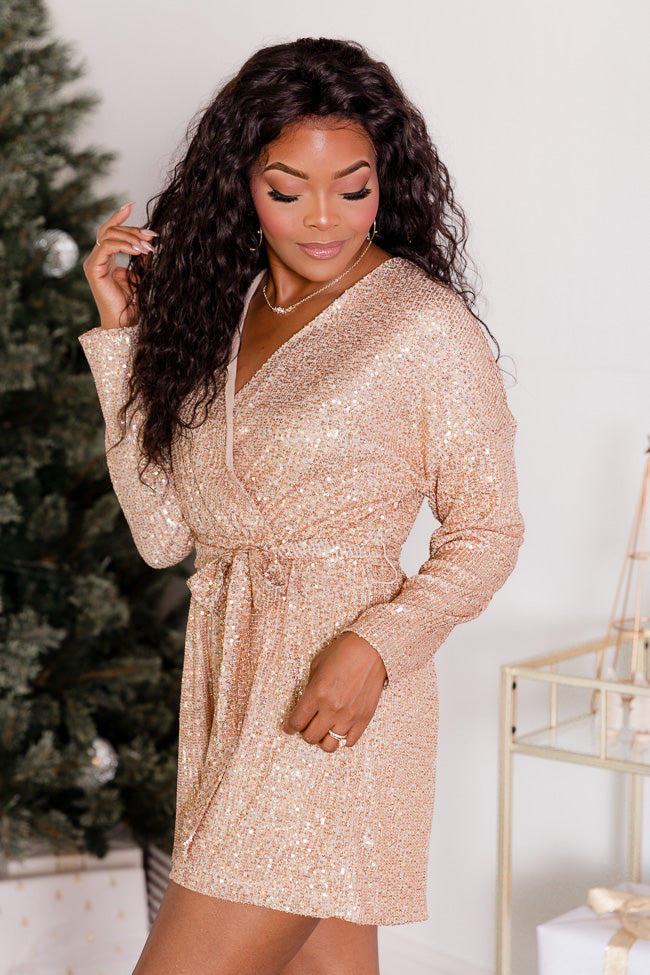 End Game Gold Sequin Romper FINAL SALE Cheap Professional