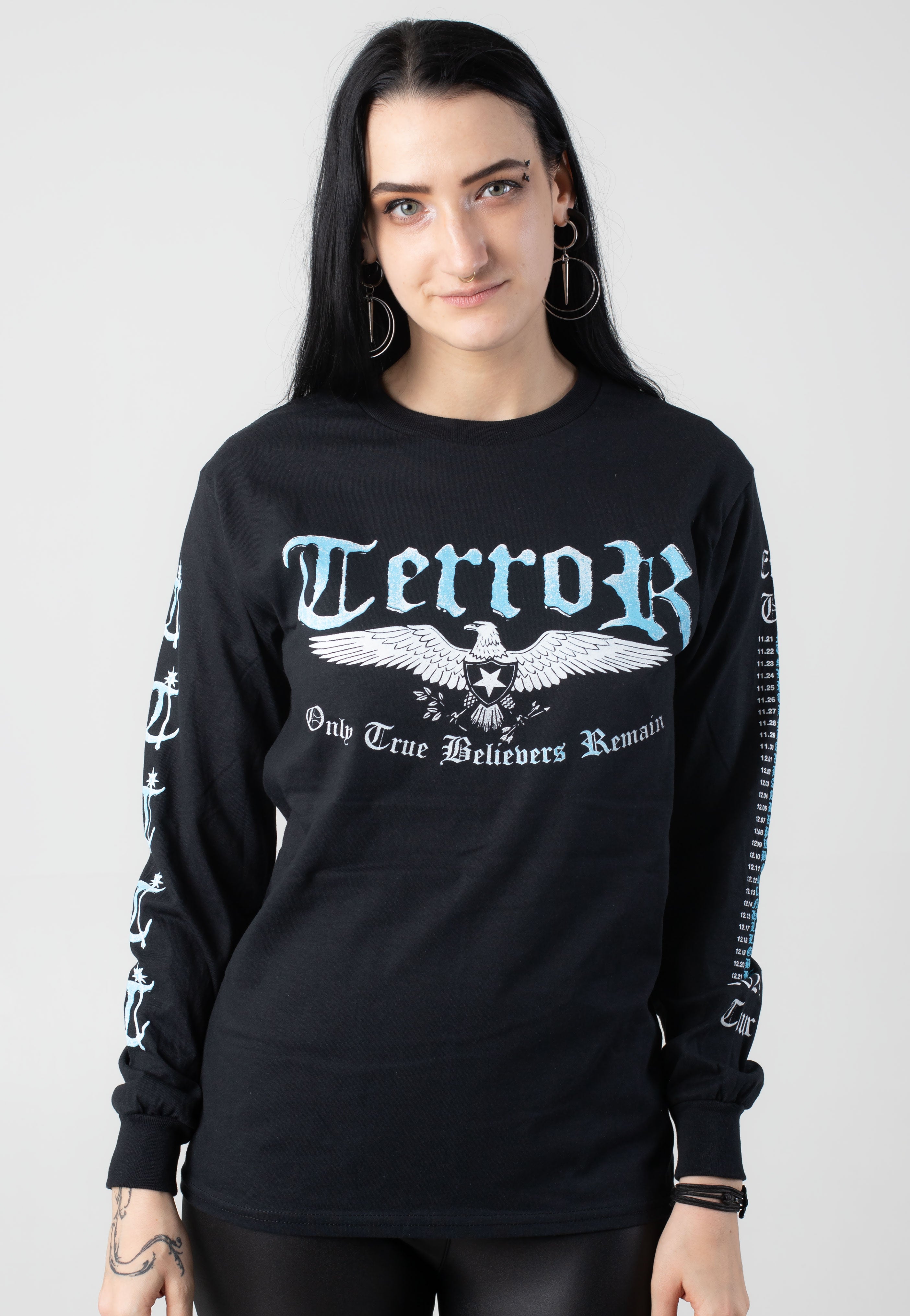 Terror - True Believers Tour 2024 - Longsleeve For Sale Wholesale Pice