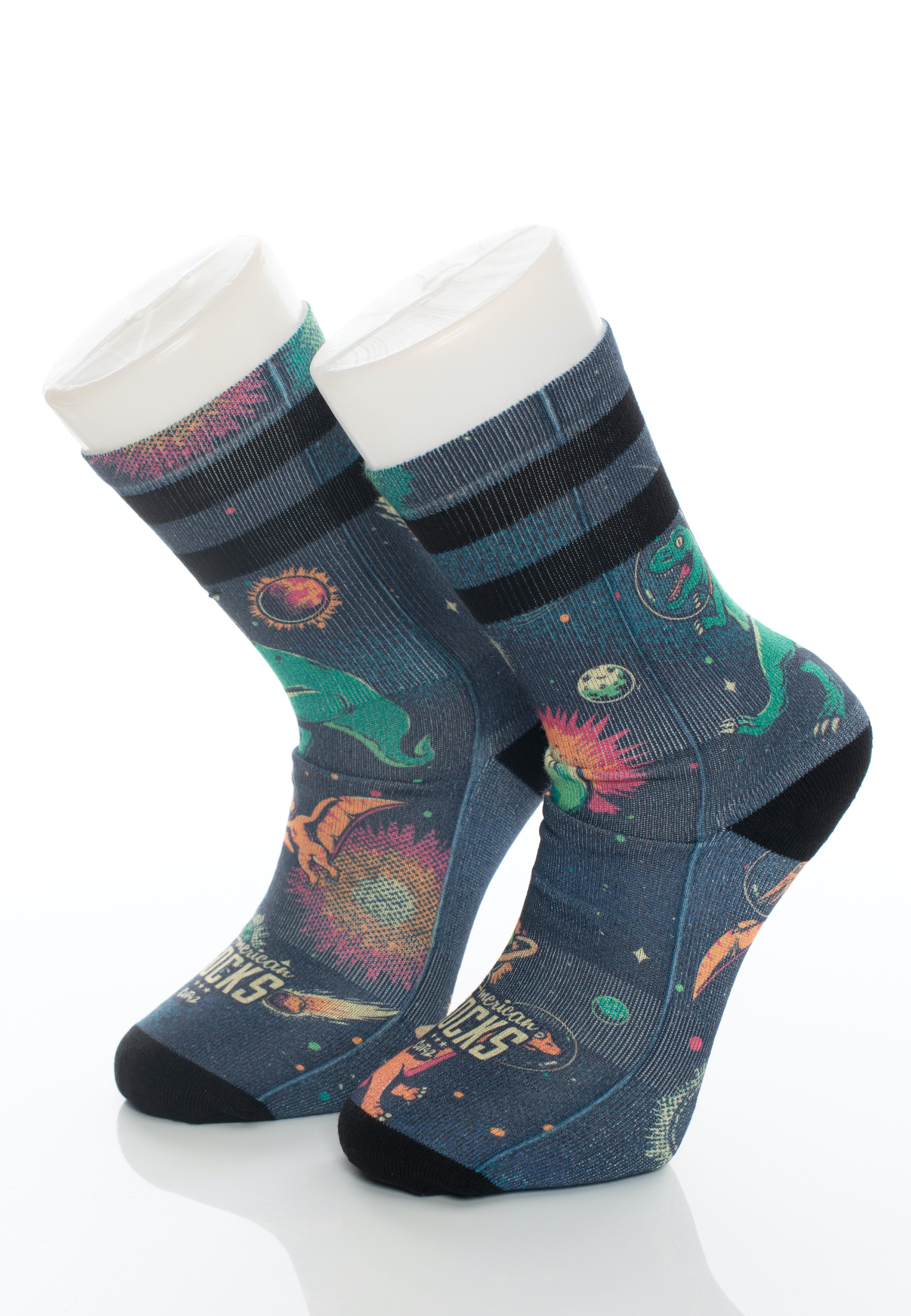 American Socks - Space Dino Mid High - Socks Deals