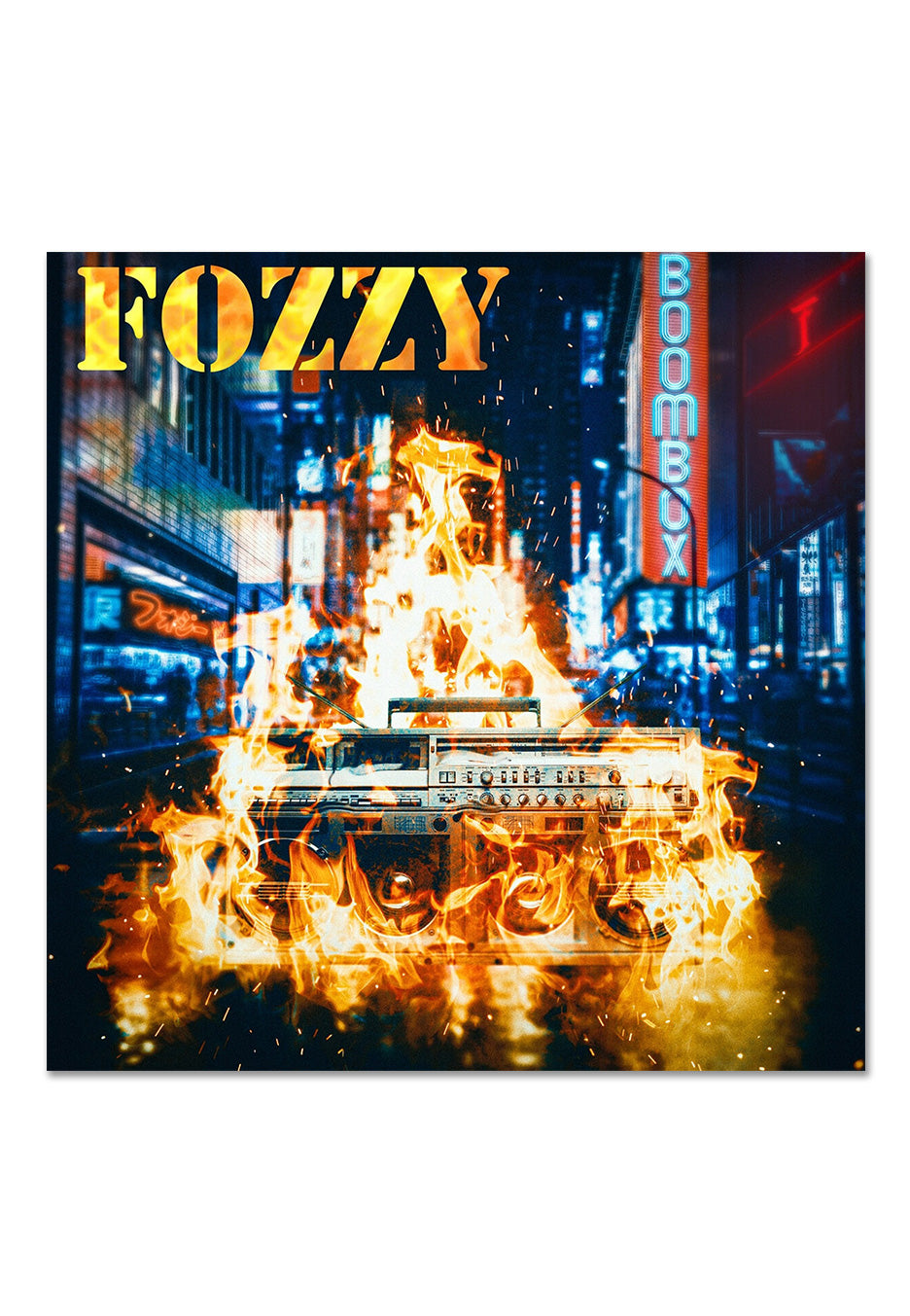 Fozzy - Boombox - Digipak CD Cheap Sale 2025 Unisex