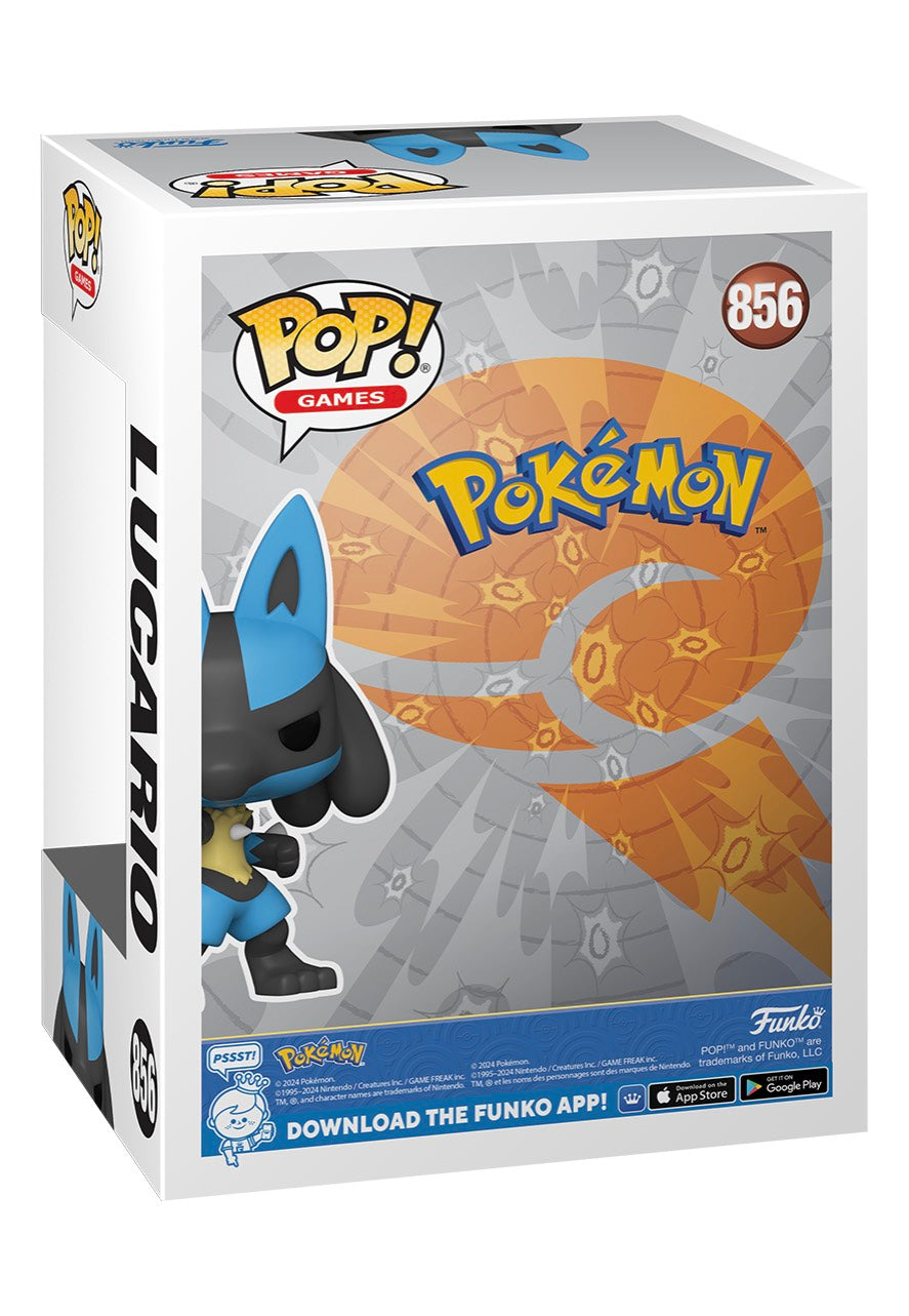 Pokémon - Lucario POP! Vinyl - Funko Pop Discount Best Store To Get