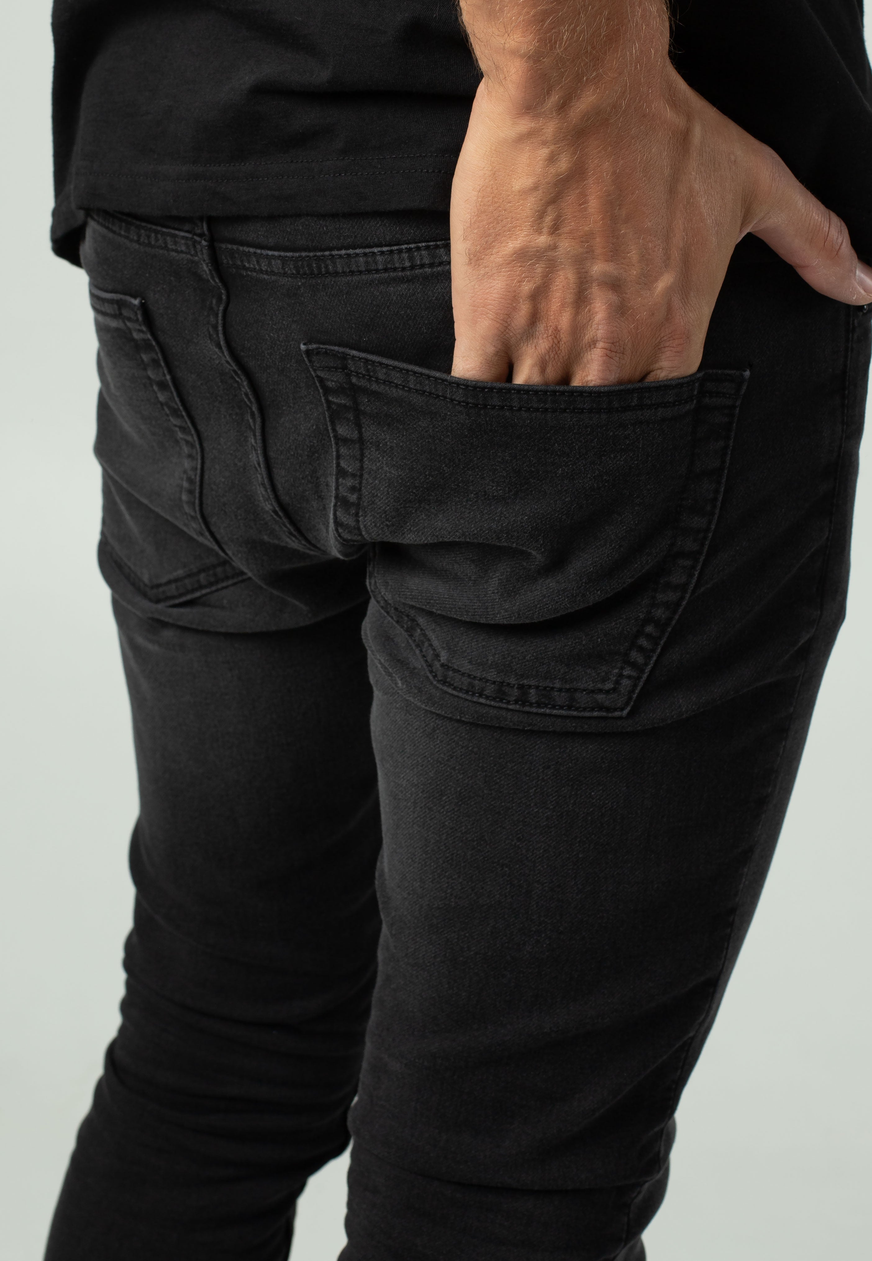 Only & Sons - Warp Skinny Jogg Washed Black - Jeans Find Great Online