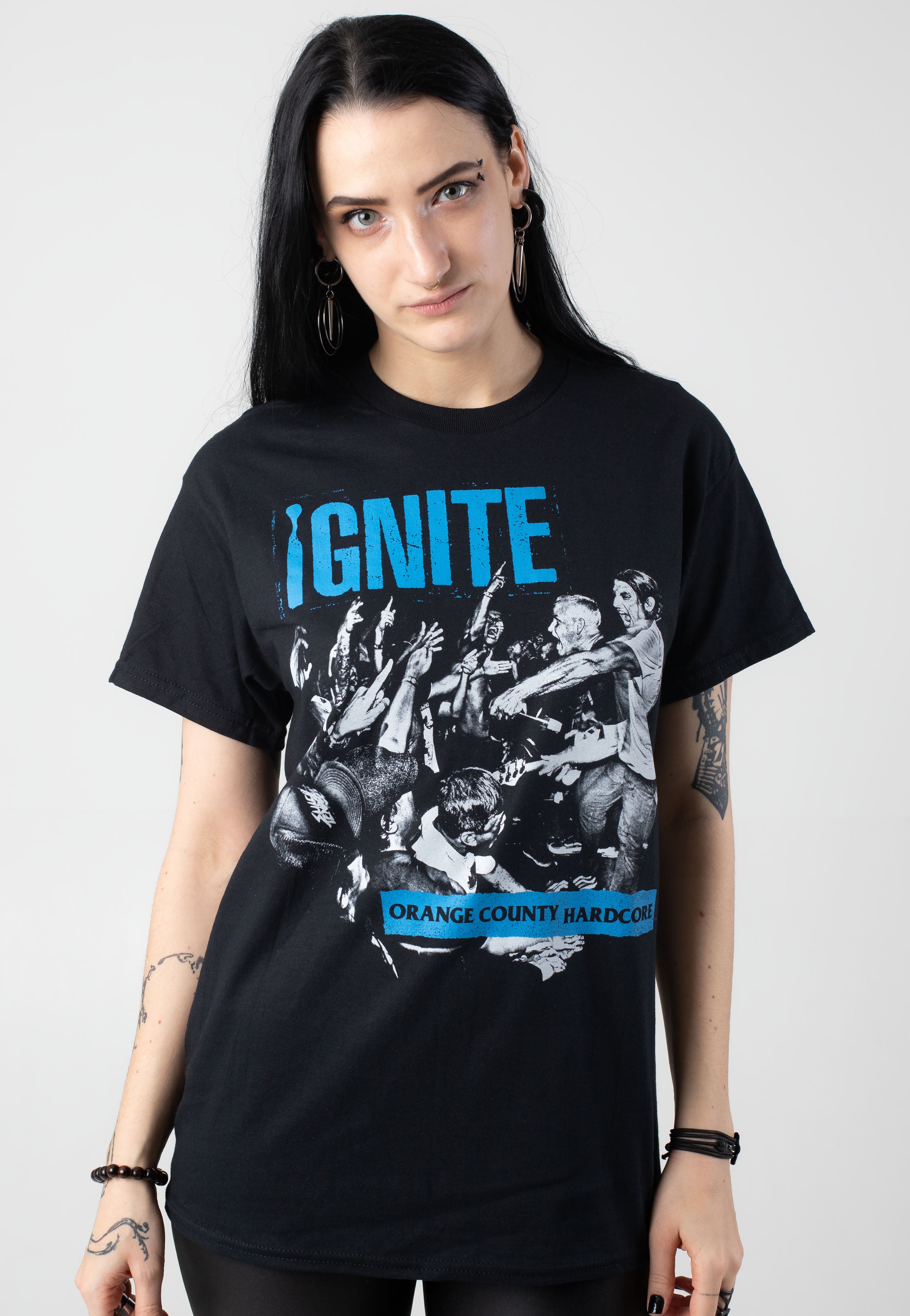 Ignite - Blue Live - T-Shirt Free Shipping 100% Guaranteed