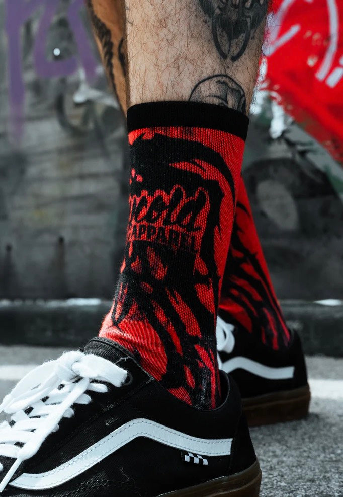 Stay Cold Apparel - Necroblade Comfort Red - Socks Pictures Online