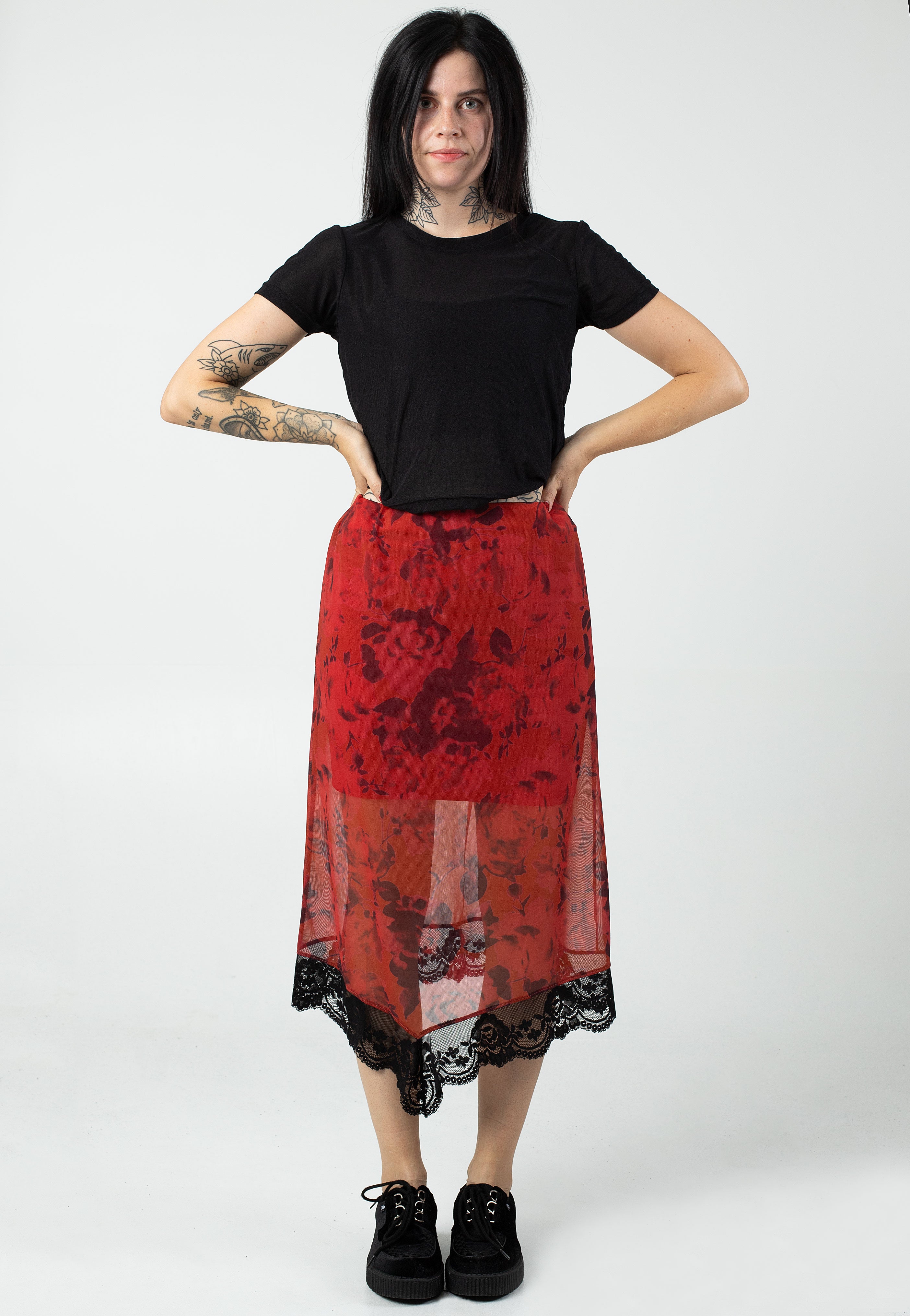 Noisy May - Kitty Mesh Lace Black - Skirt Outlet Find Great