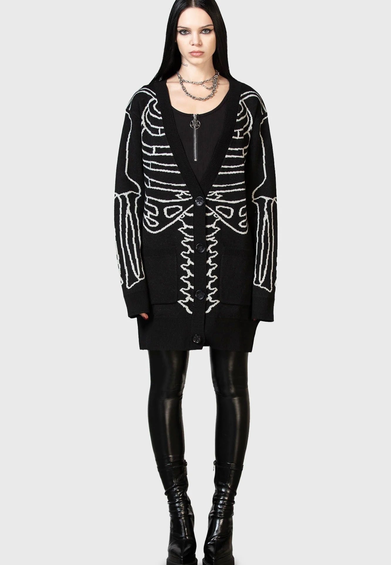 Killstar - Your Remains - Cardigan Sale Affordable