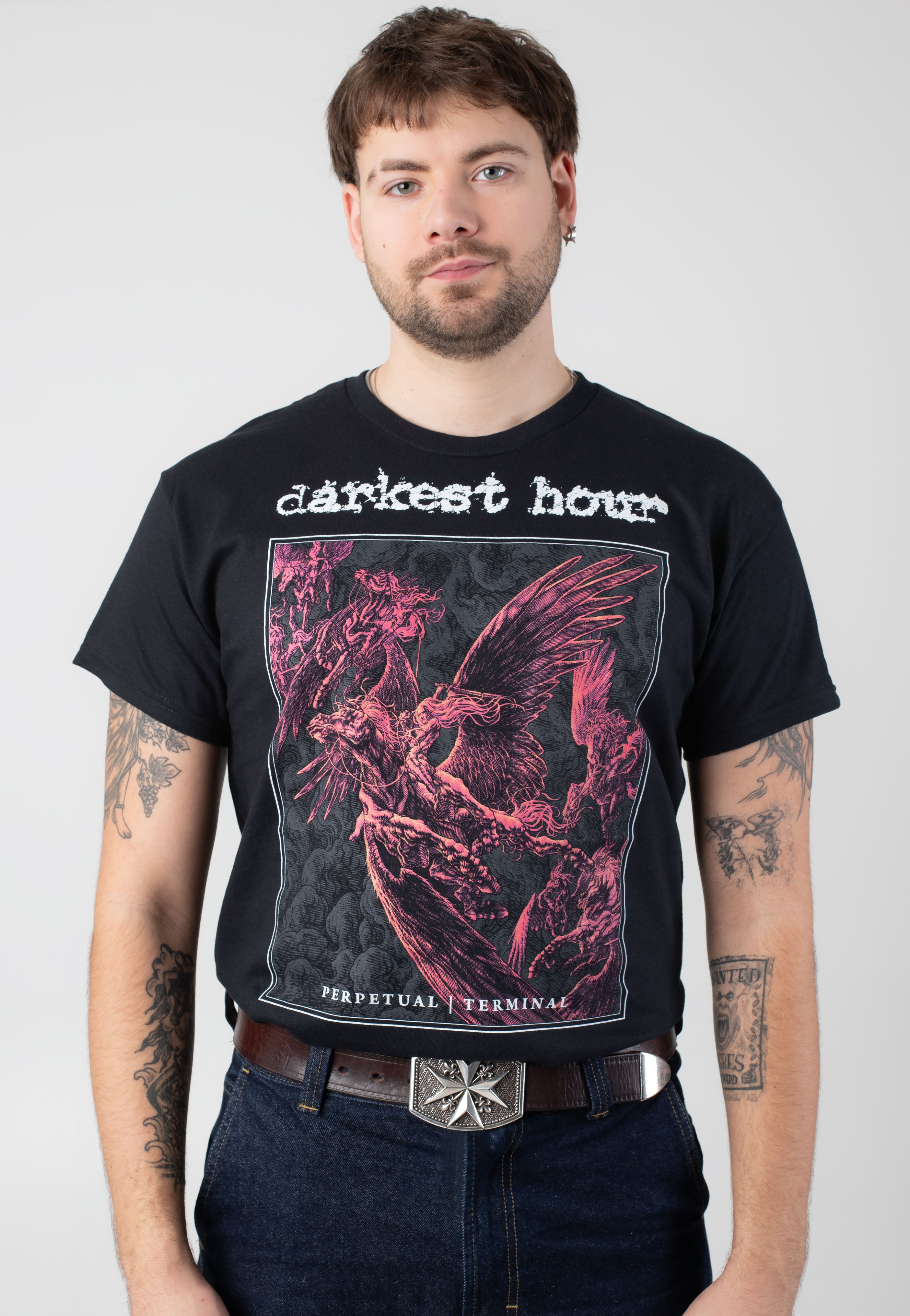 Darkest Hour - Perpetual Termminal Square - T-Shirt Free Shipping Outlet