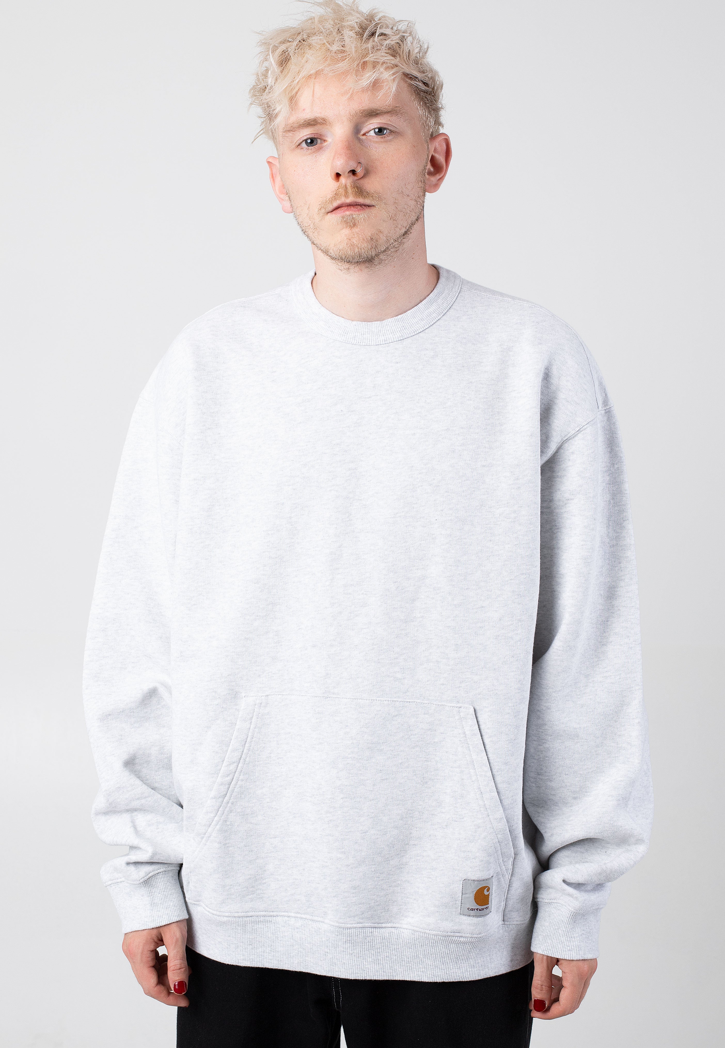 Carhartt WIP - Billy Ash Heather - Sweater Clearance Low Shipping