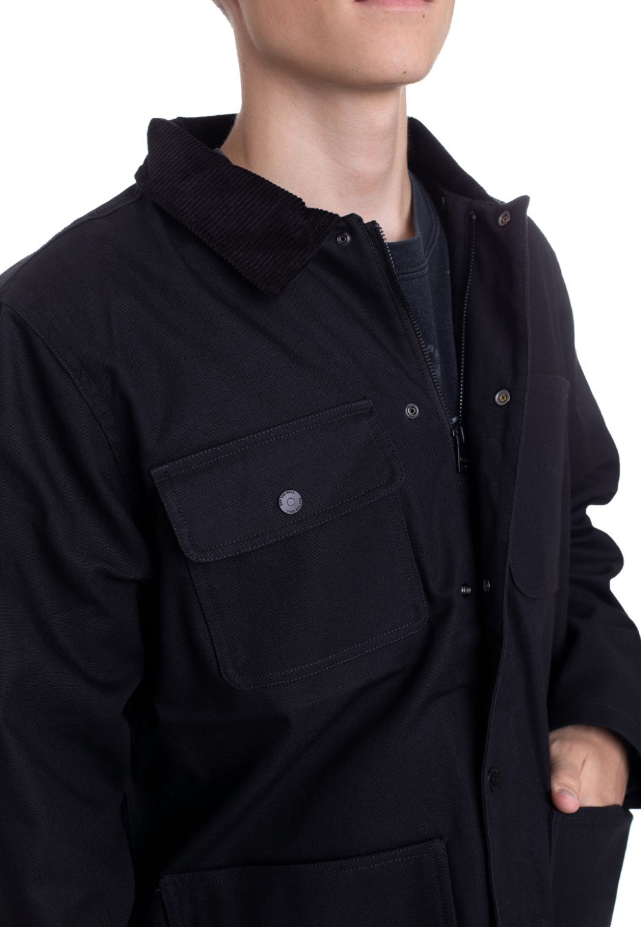 Vans - Drill Chore Coat Black - Jacket Really For Sale