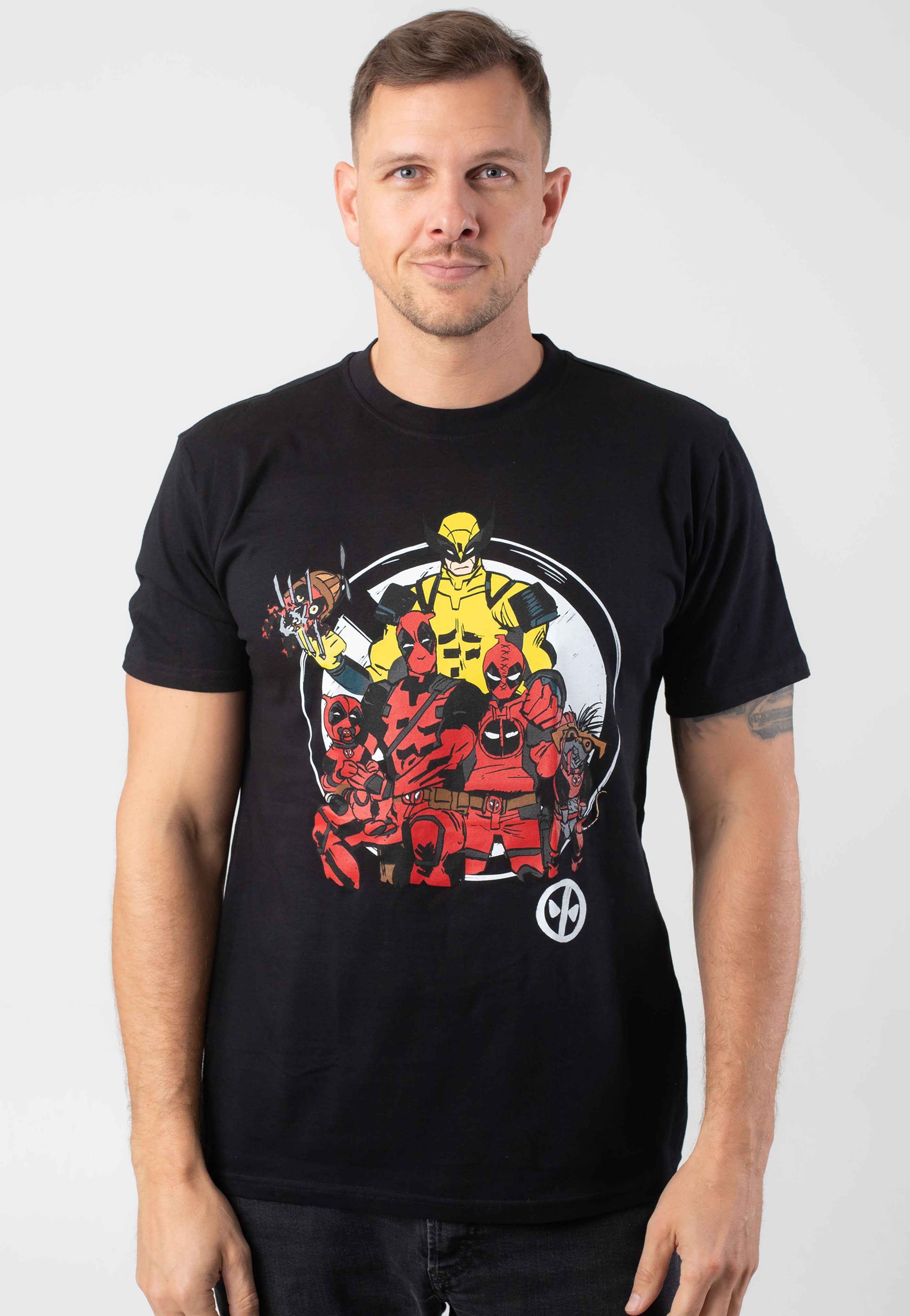 Deadpool - Family Portrait - T-Shirt Buy Cheap The Cheapest