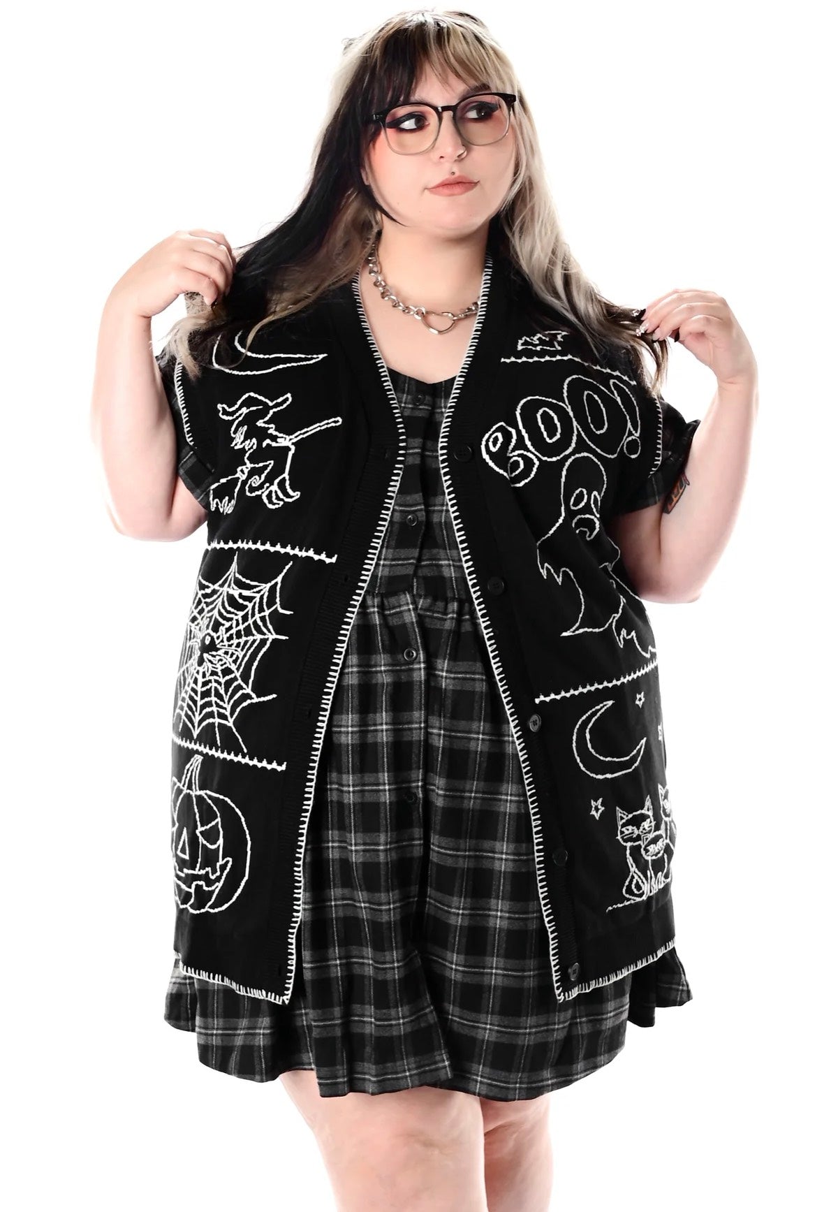 Foxblood - Halloween Night Patchwork Black - Vest Outlet Top Quality