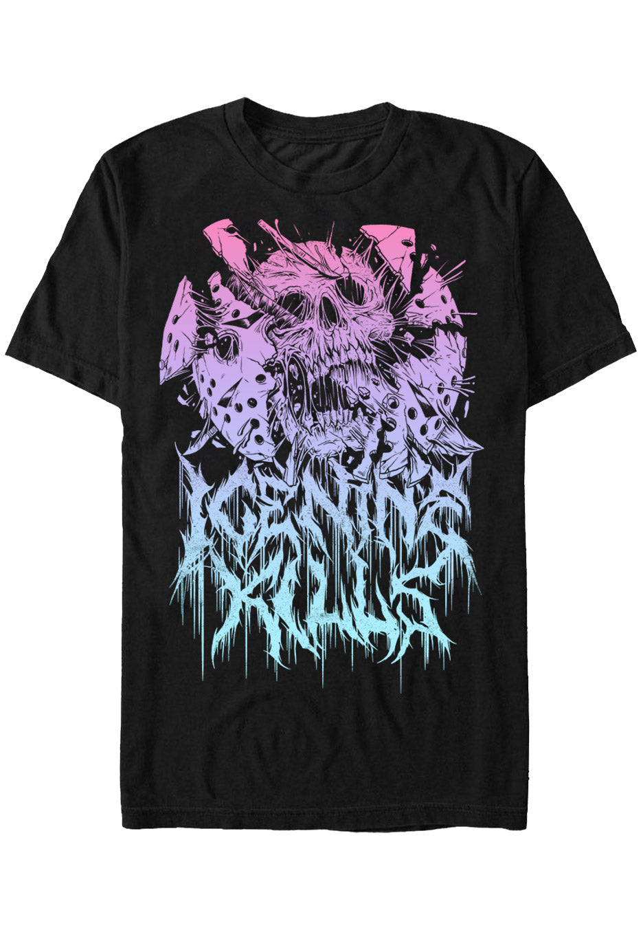 Ice Nine Kills - Pastel Skull - T-Shirt Top Quality For Sale