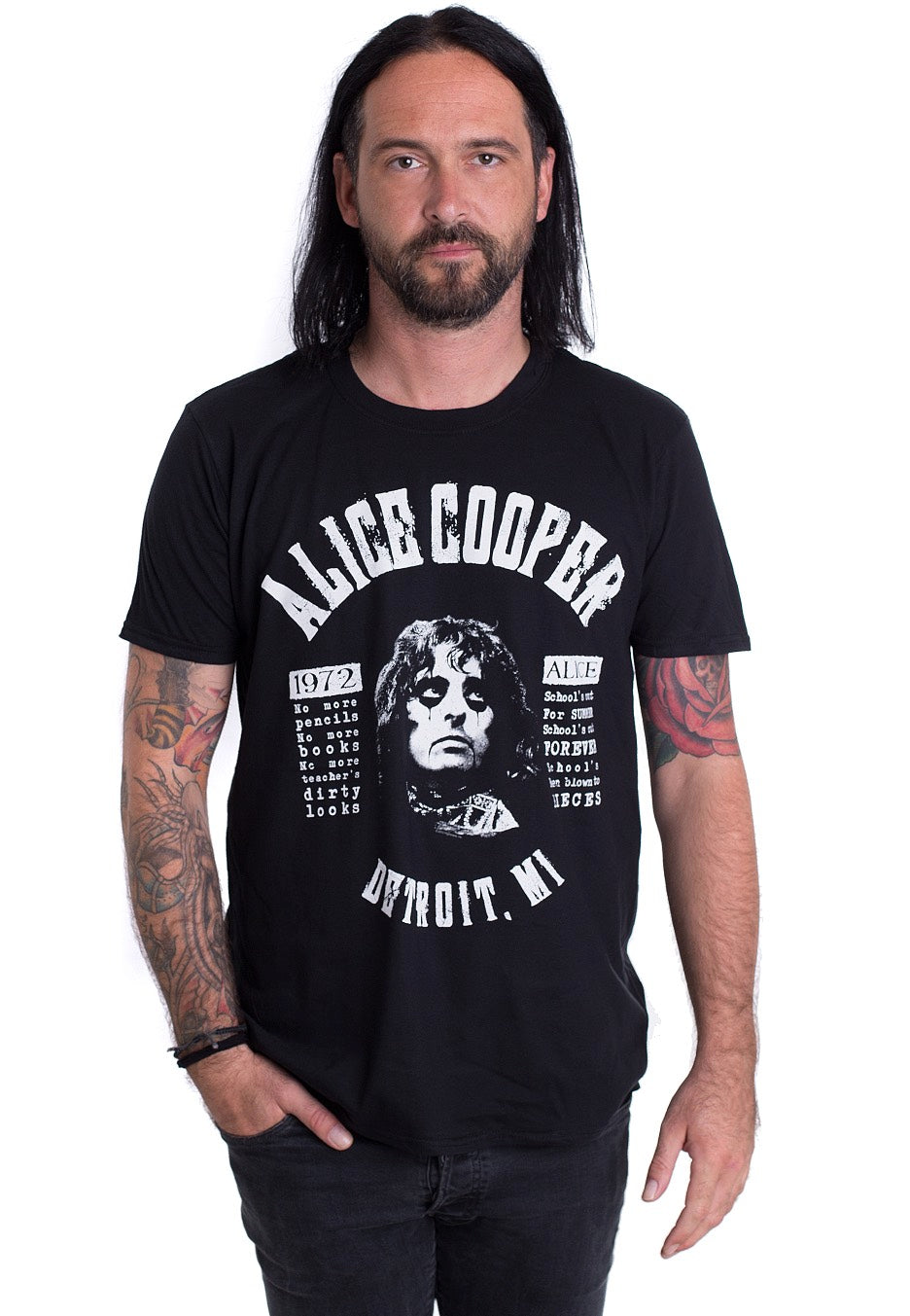 Alice Cooper - School's Out Lyrics - T-Shirt