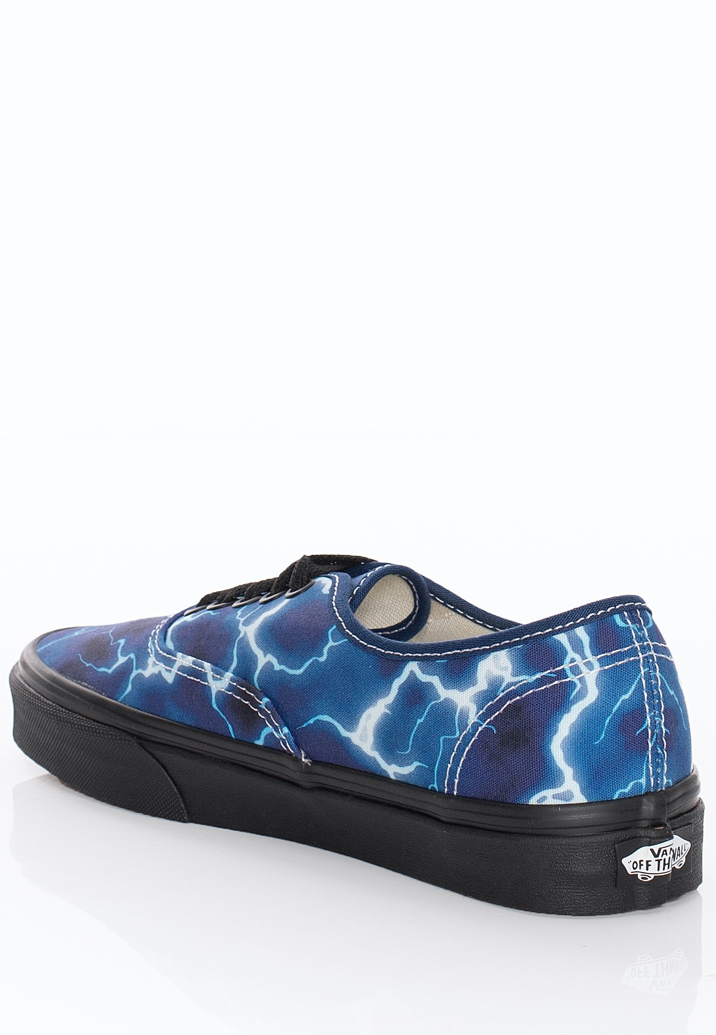 Vans - Authentic Lightning Black/Blue - Shoes Buy Cheap Recommend