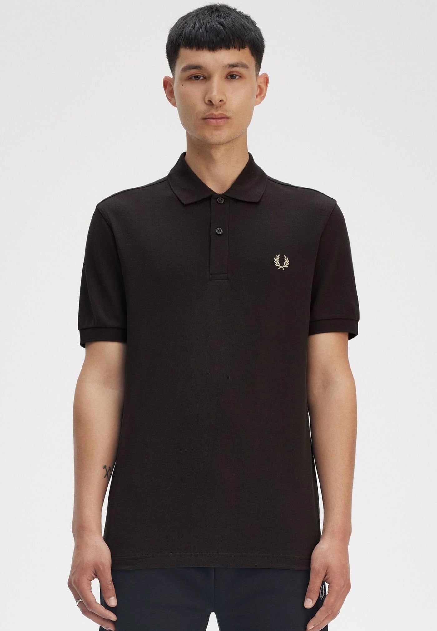 Fred Perry - The Fred Perry Anchor Grey/Oatmeal - Polo New Arrival