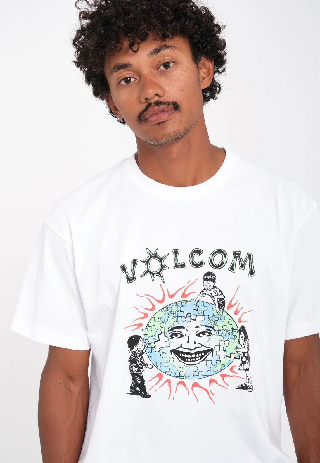 Volcom - Fa Keutchi 2 White - T-Shirt Cheap Big Sale