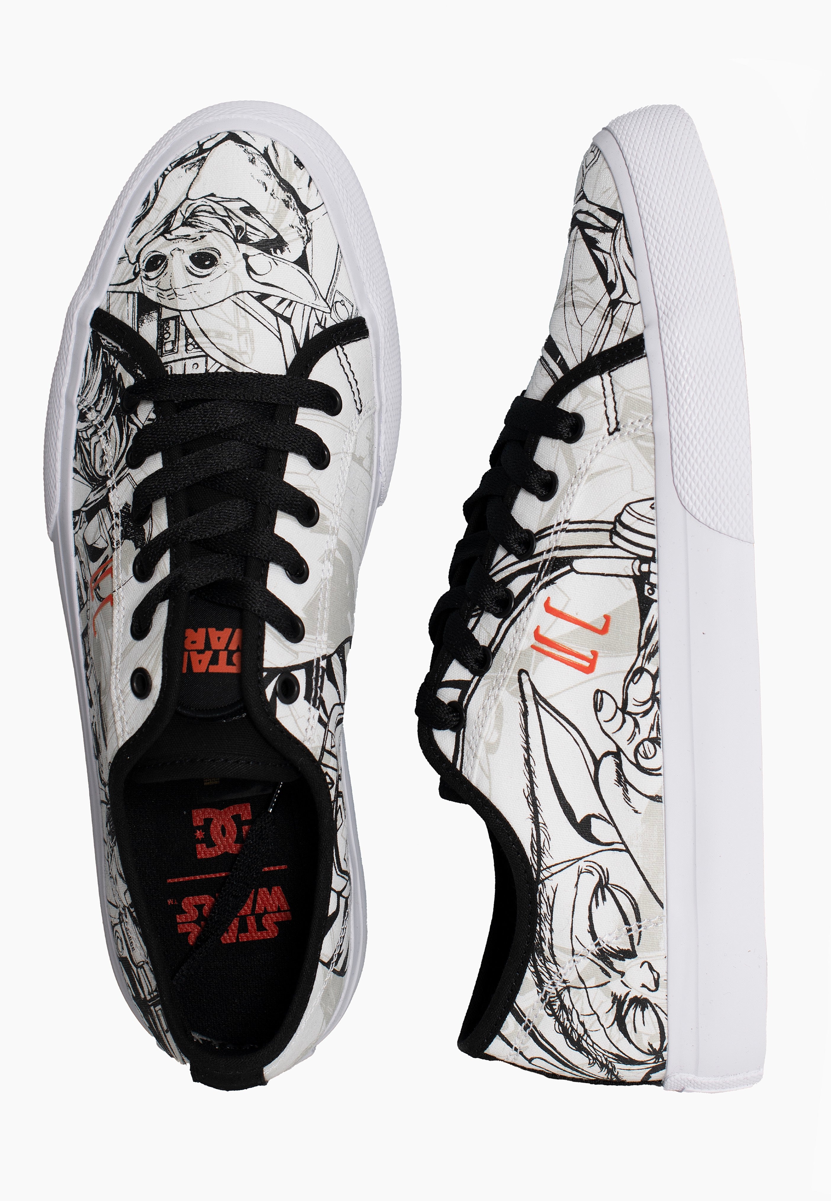 DC x The Mandalorian - Manual White/Black - Shoes Cheap Discounts