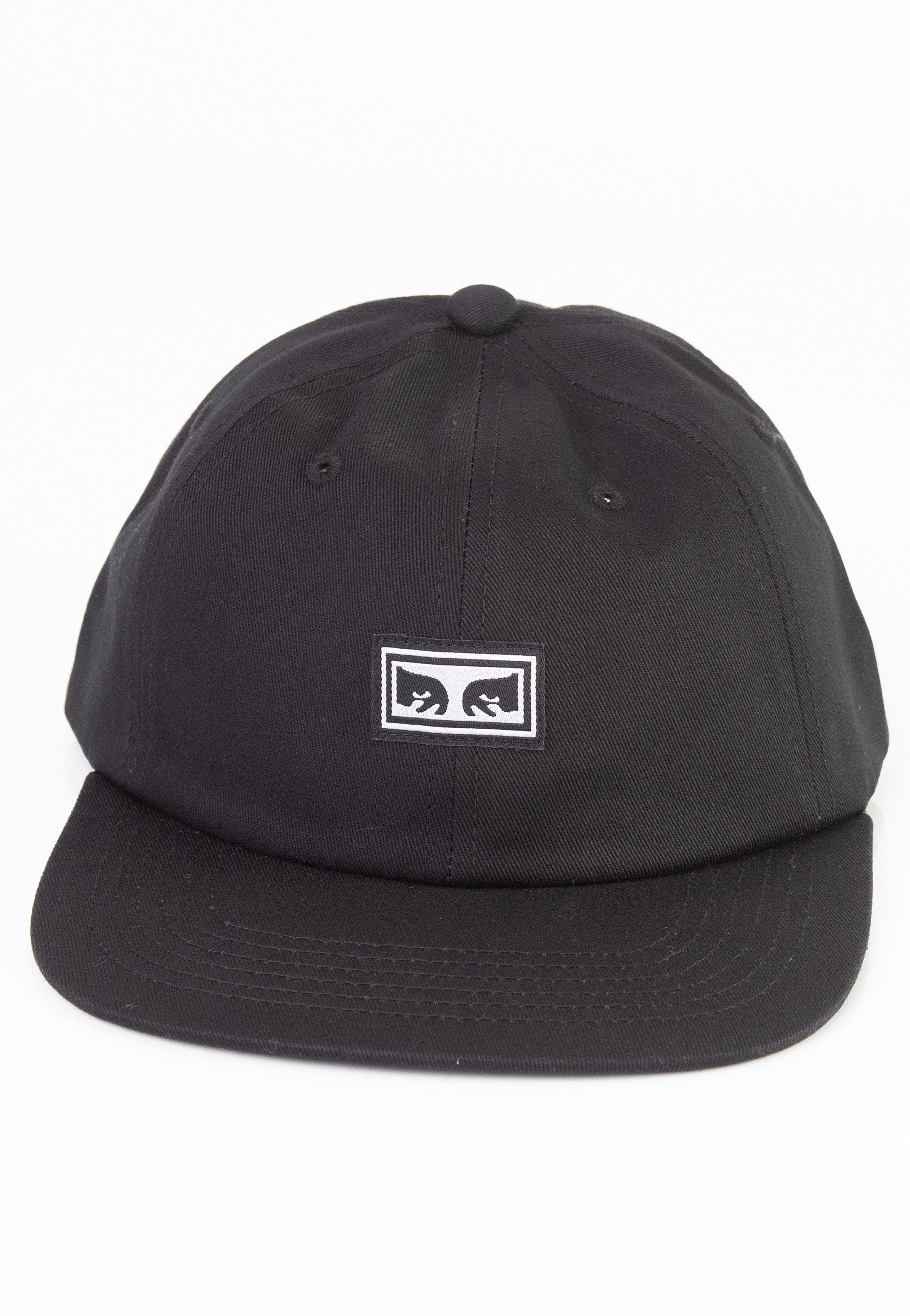 Obey - Icon Eyes 6 Panel Black - Cap Cheap Sale Explore