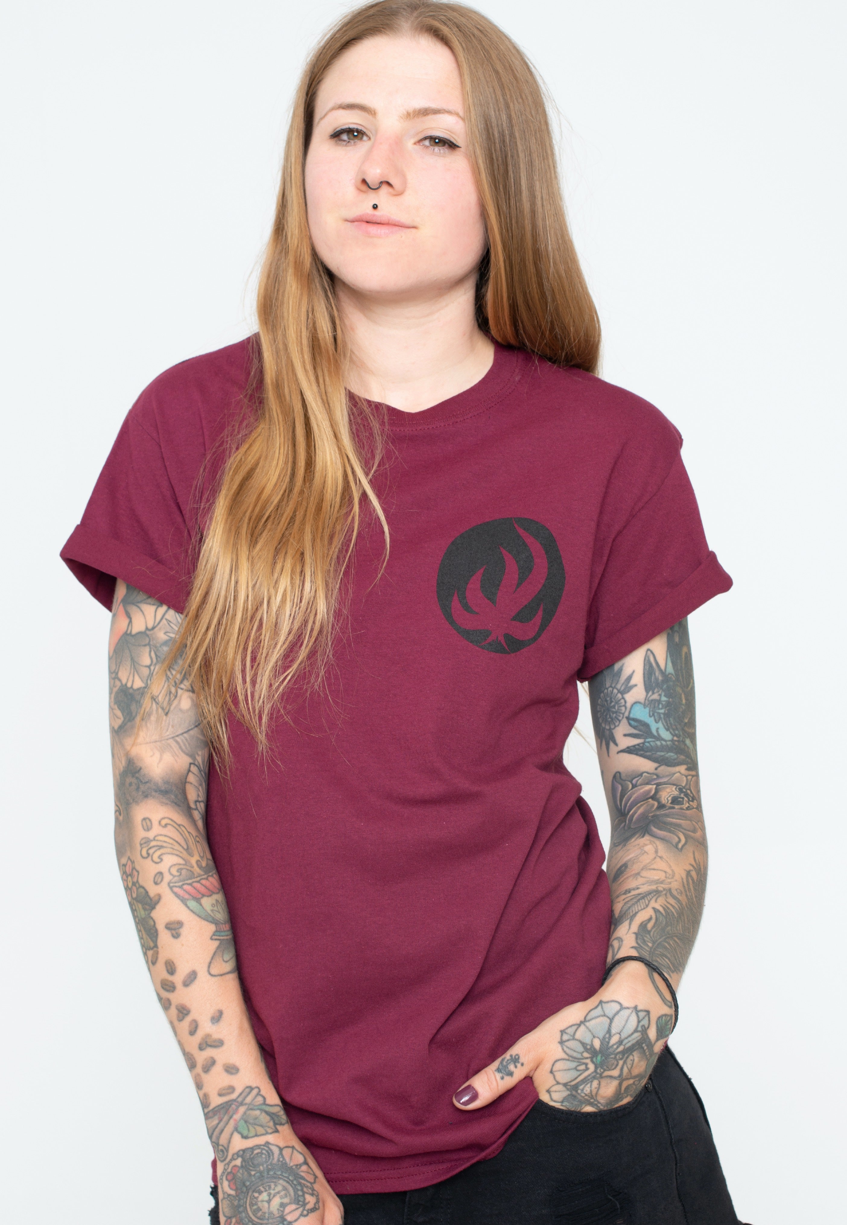 Bury Tomorrow - Black Flame Maroon - T-Shirt Shipping Outlet Store Online