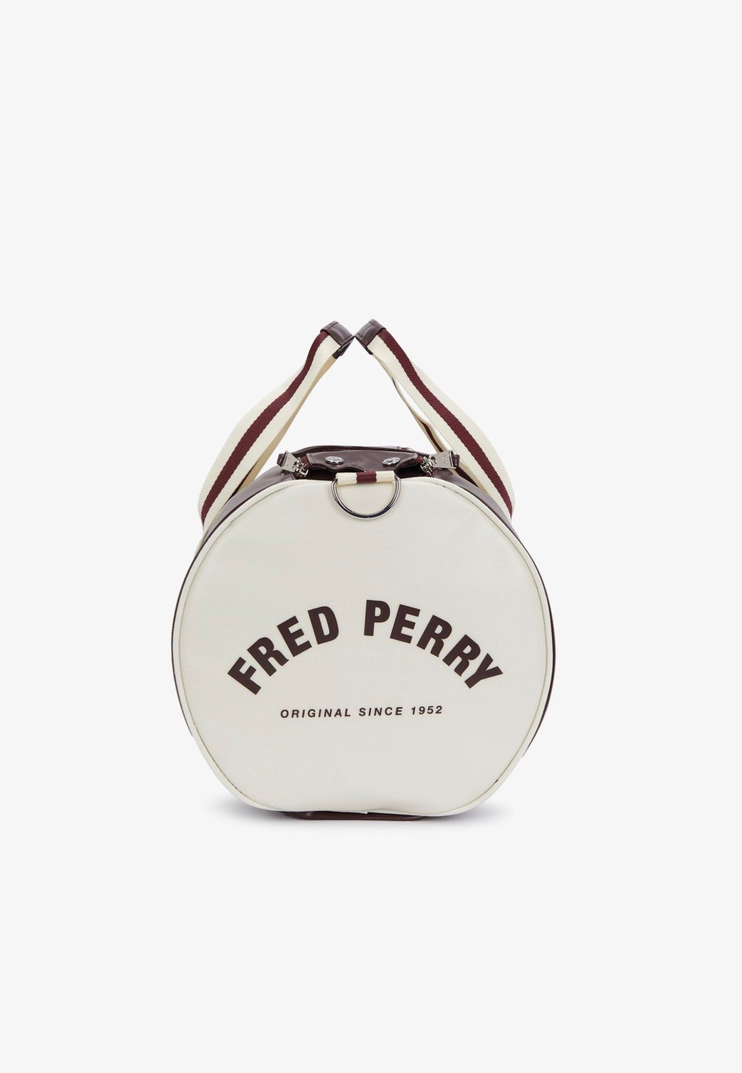 Fred Perry - Classic Barrel Oxblood/Ecru - Dufflebag Cheap