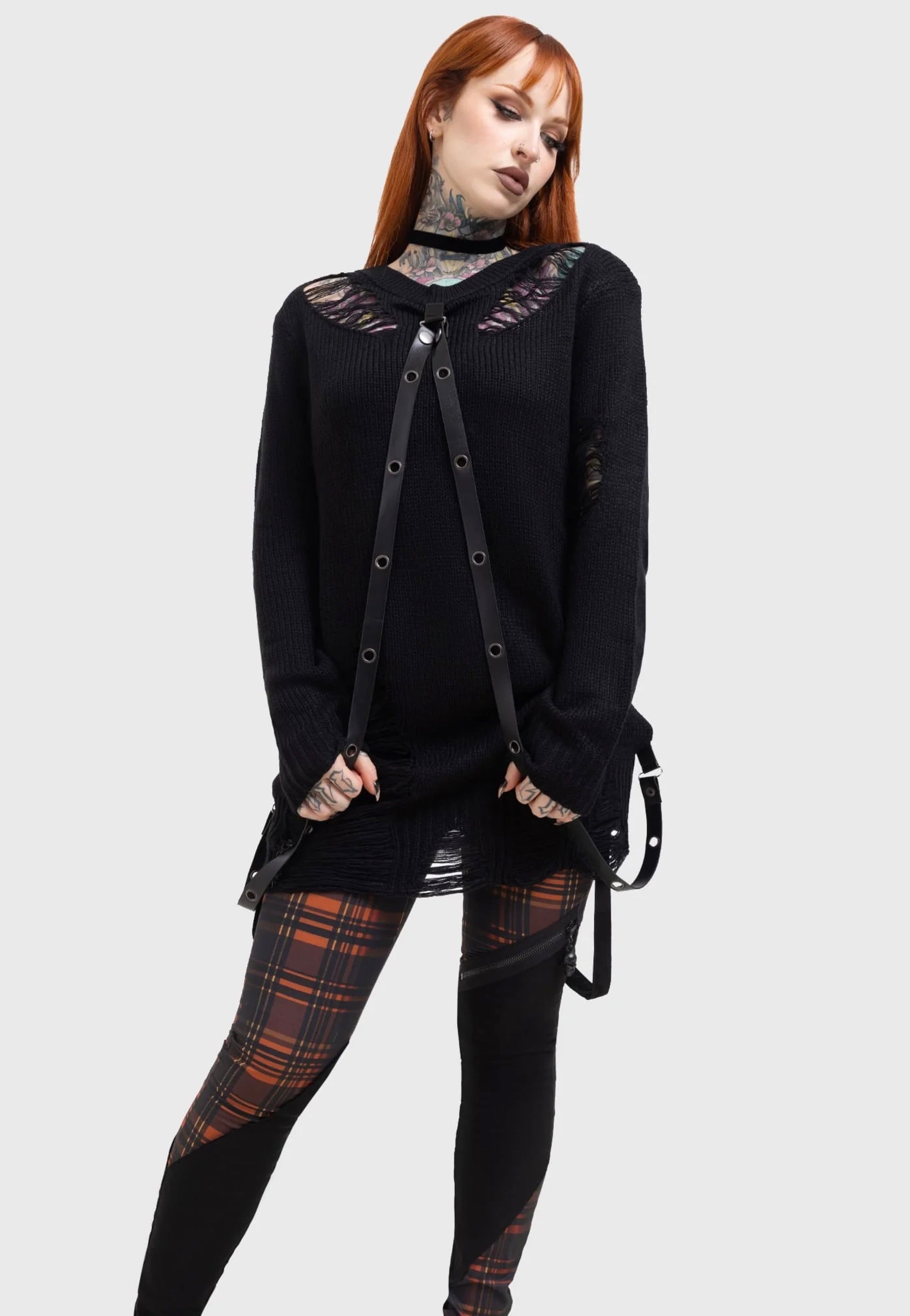 Killstar - Lunar Grit Black - Pullover Discount Shop