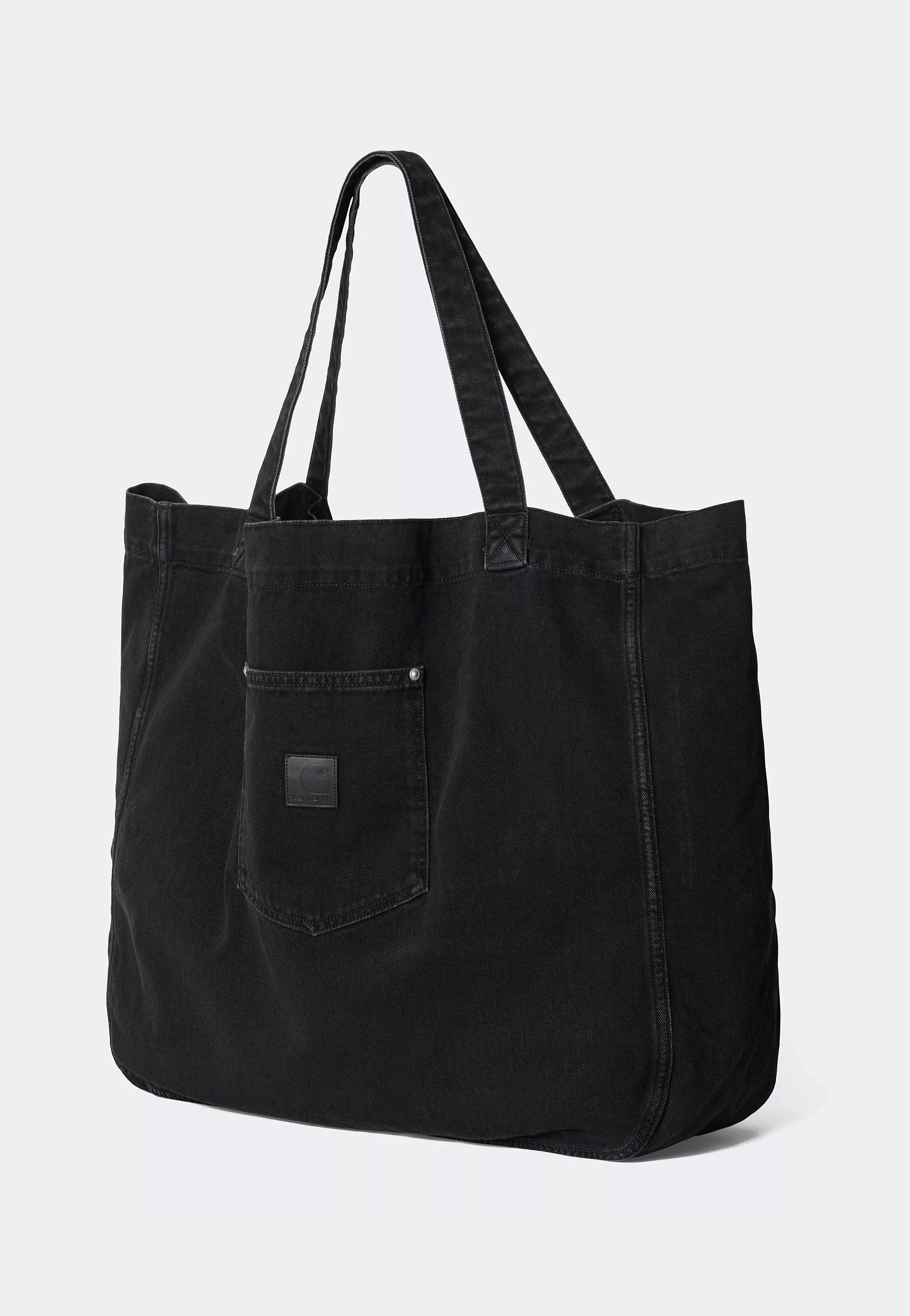 Carhartt WIP - Rivet Stone Washed Black - Tote Bag Online Online For Sale