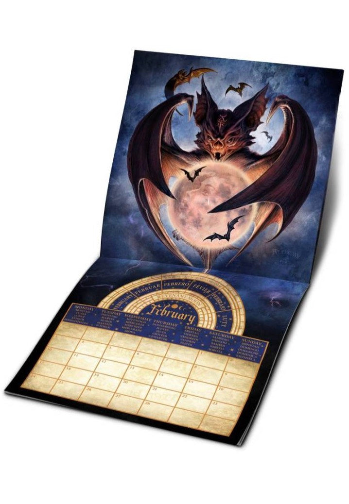 Alchemy England - Gothic 'Carpathia By Night' 2025 - Calendar