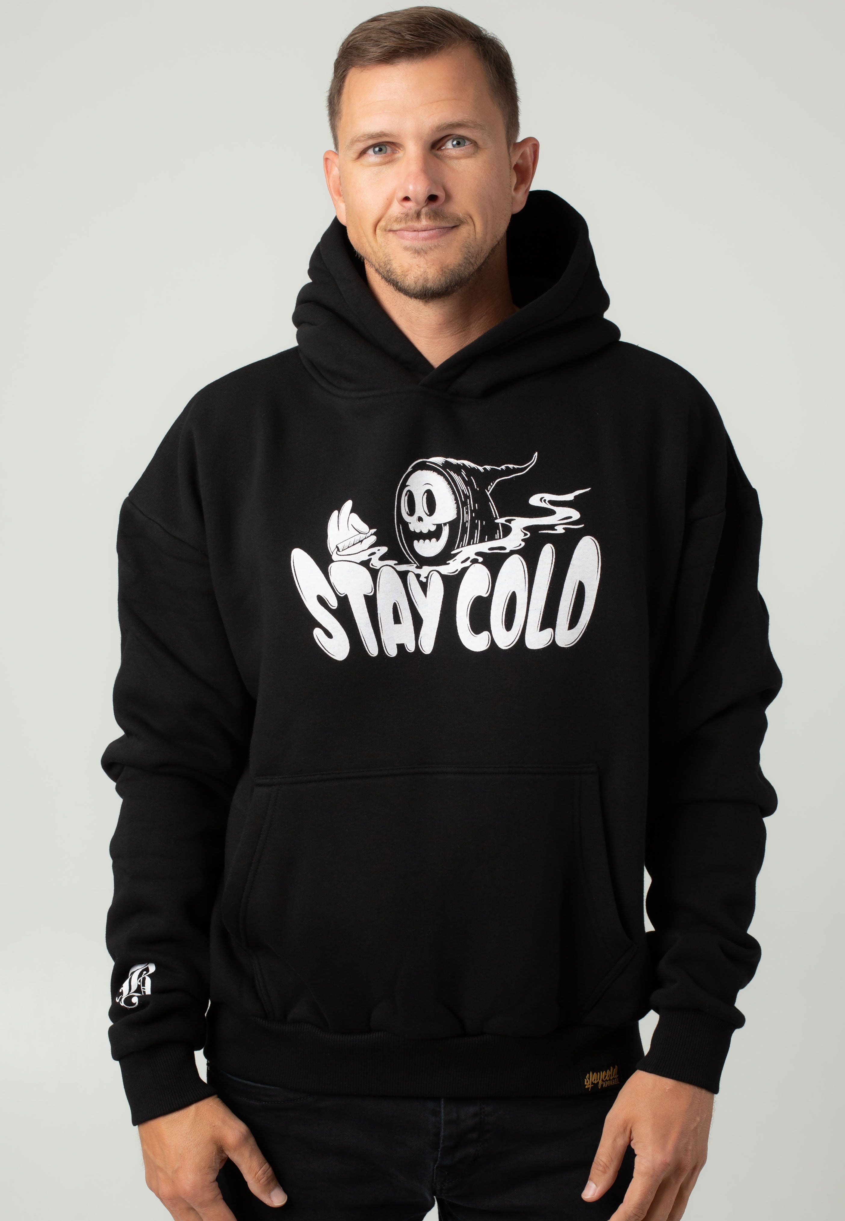 Stay Cold Apparel - Haunt Trip Oversized Black - Hoodie Clearance Shop