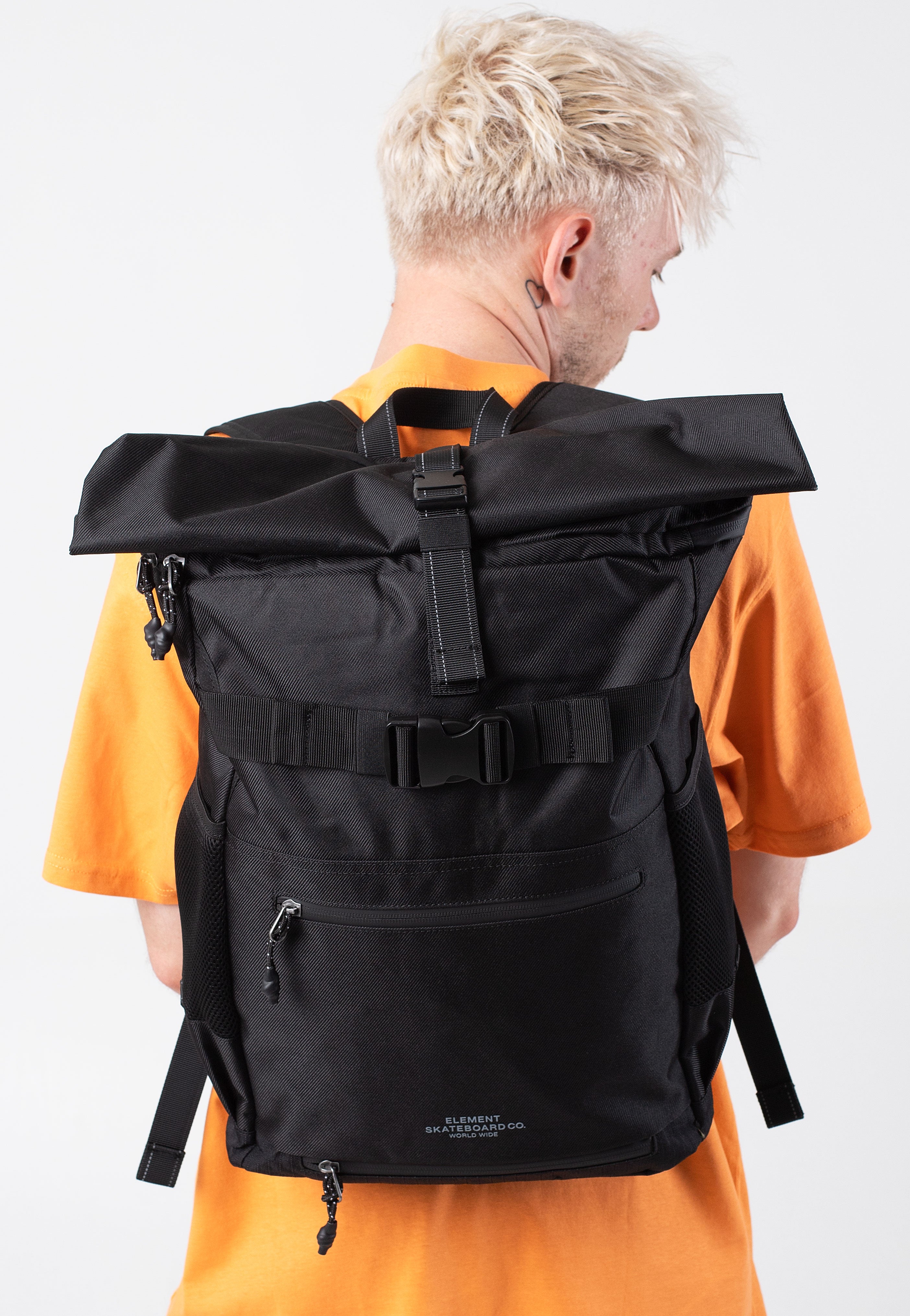 Element - Ground Skate Flint Black - Backpack Reliable