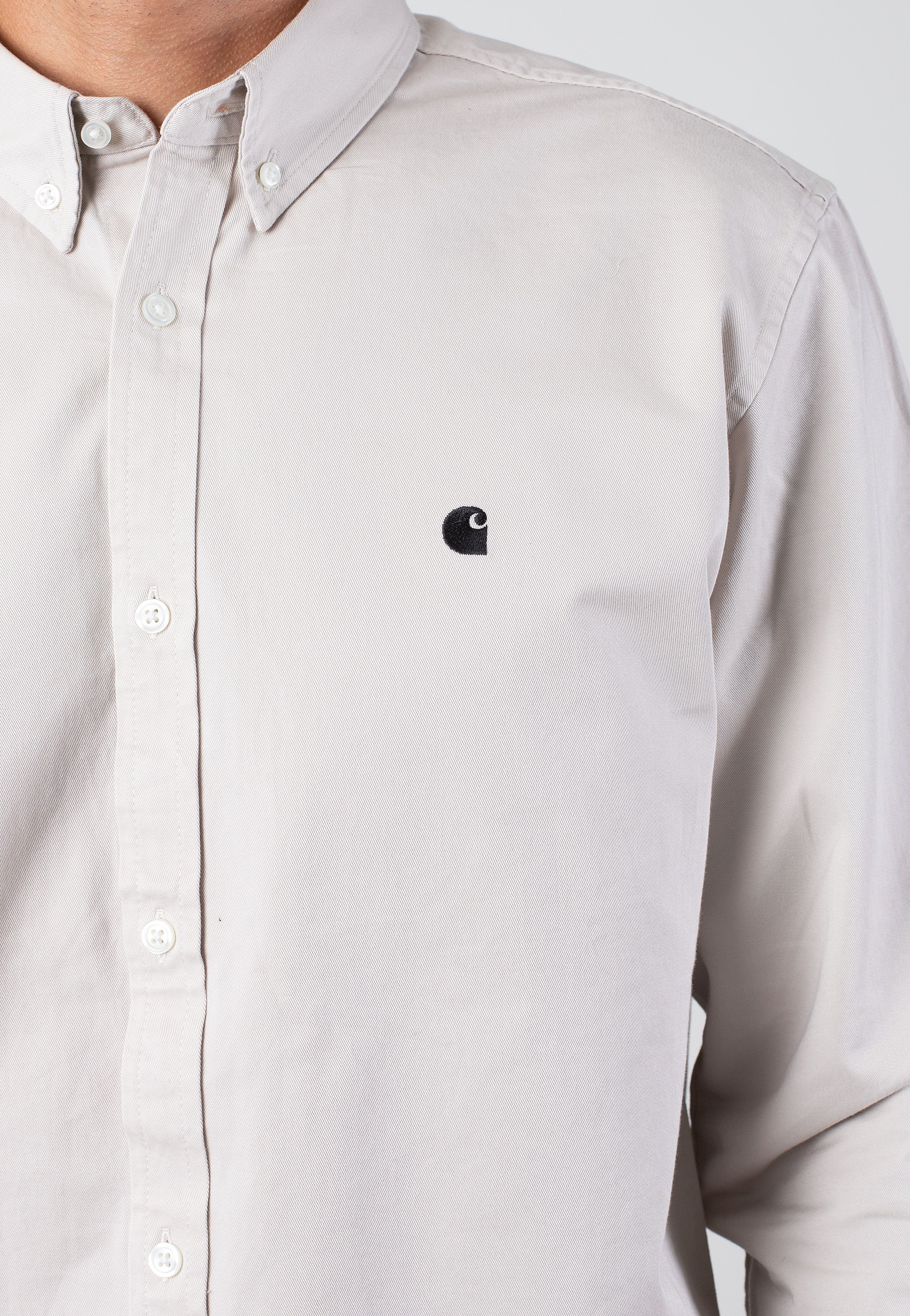 Carhartt WIP - Madison Moonbeam/Black - Shirt Outlet Online