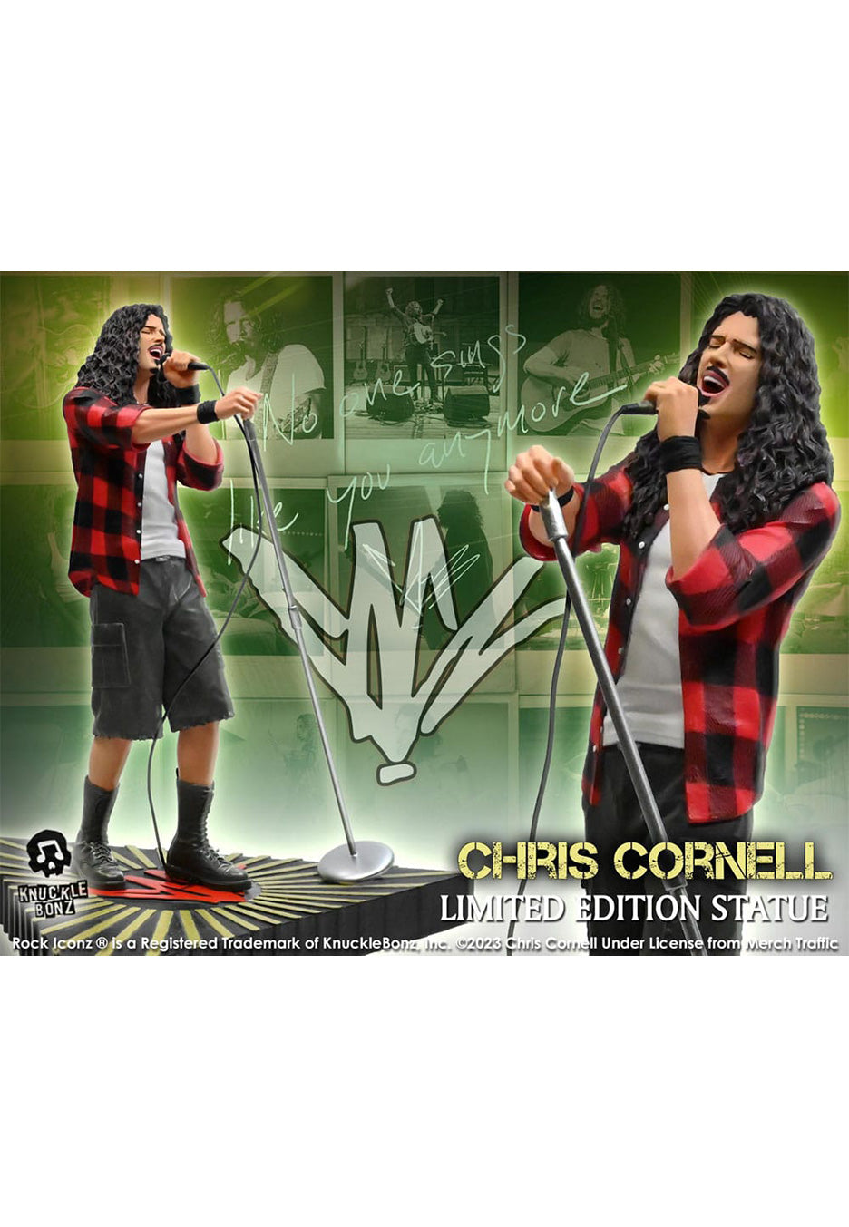 Soundgarden - Chris Cornell Rock Iconz - Statue Buy Cheap Best