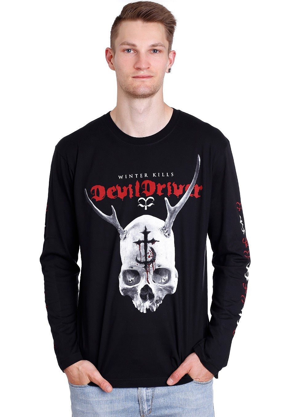 DevilDriver - Winter Kills - Longsleeve For Sale Cheap Pice From China