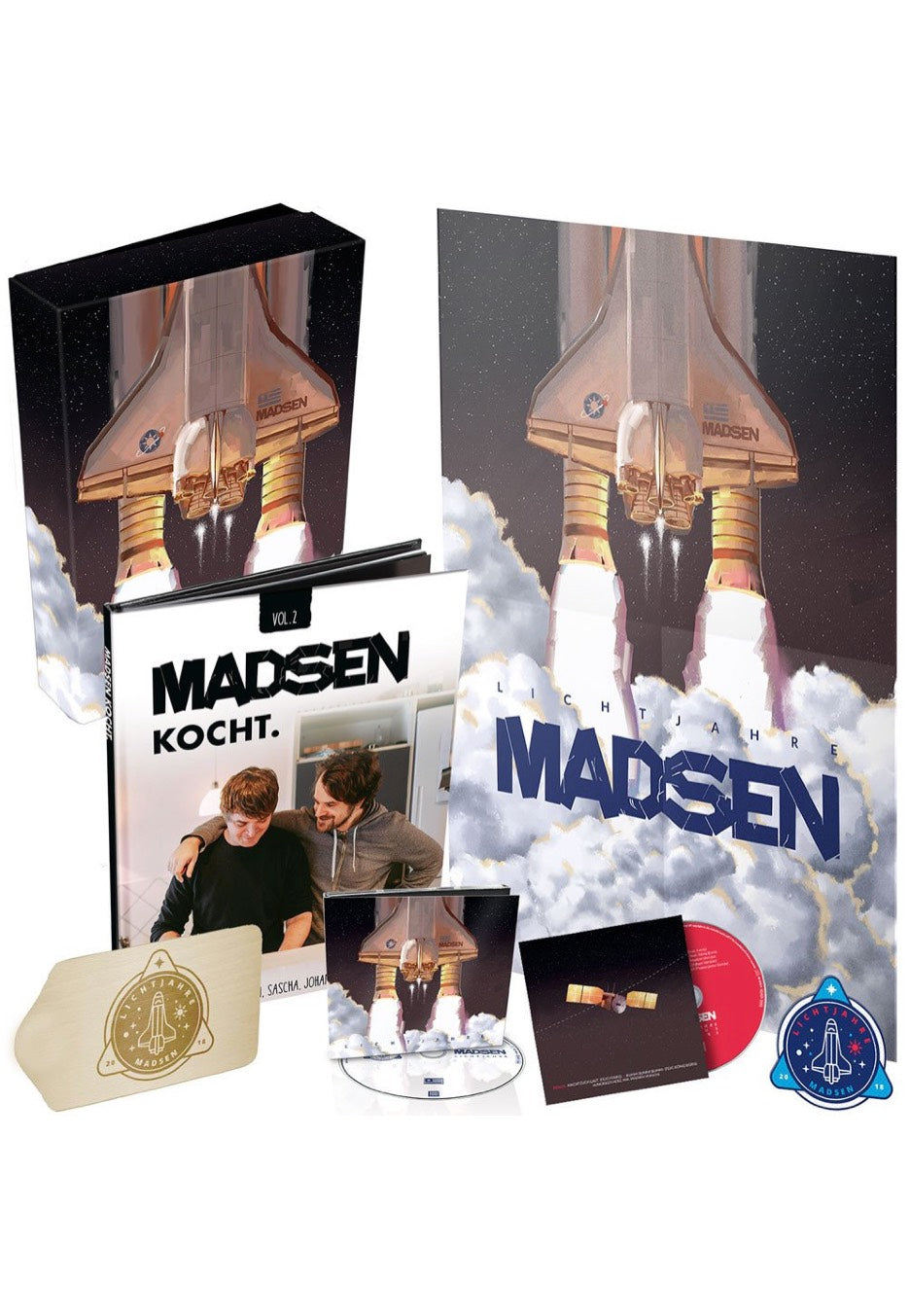 Madsen - Lichtjahre Ltd. - CD Box Clearance 100% Original