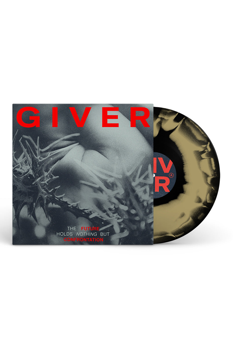 Giver - The Future Holds Nothing But Confrontation Ltd. Black/Gold - Colored Vinyl Sale 100% Guaranteed