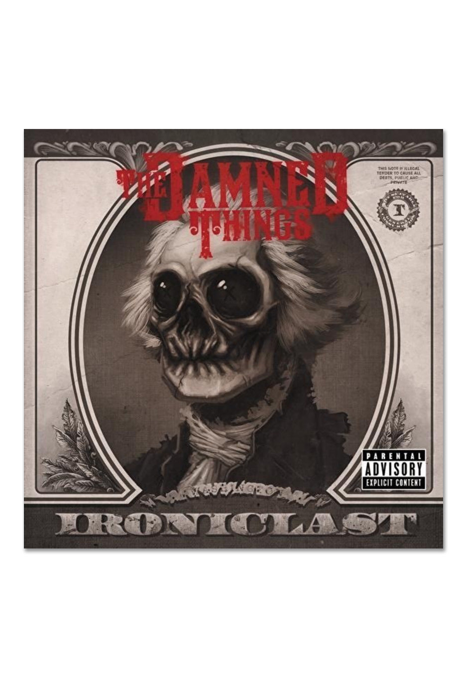 The Damned Things - Ironiclast Ltd. Flames Orange - Colored Vinyl Outlet Official